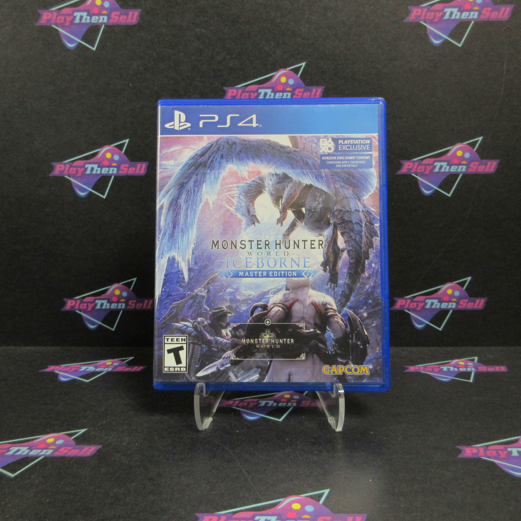 Monster Hunter World Iceborne Master Edition PS4 PlayStation 4 CIB - Excellent