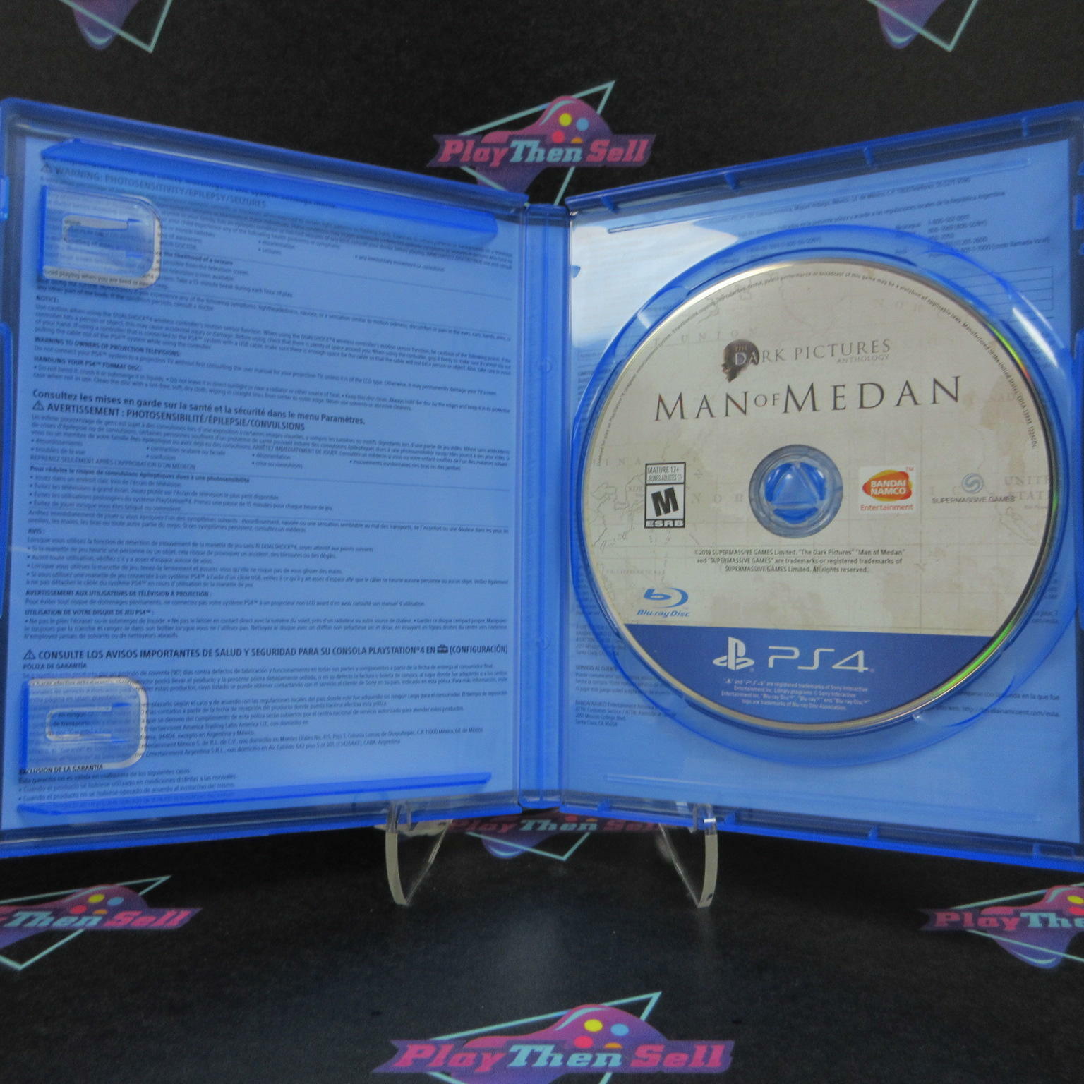 The Dark Pictures Anthology Man of Medan PS4 PlayStation 4 Complete - Excellent