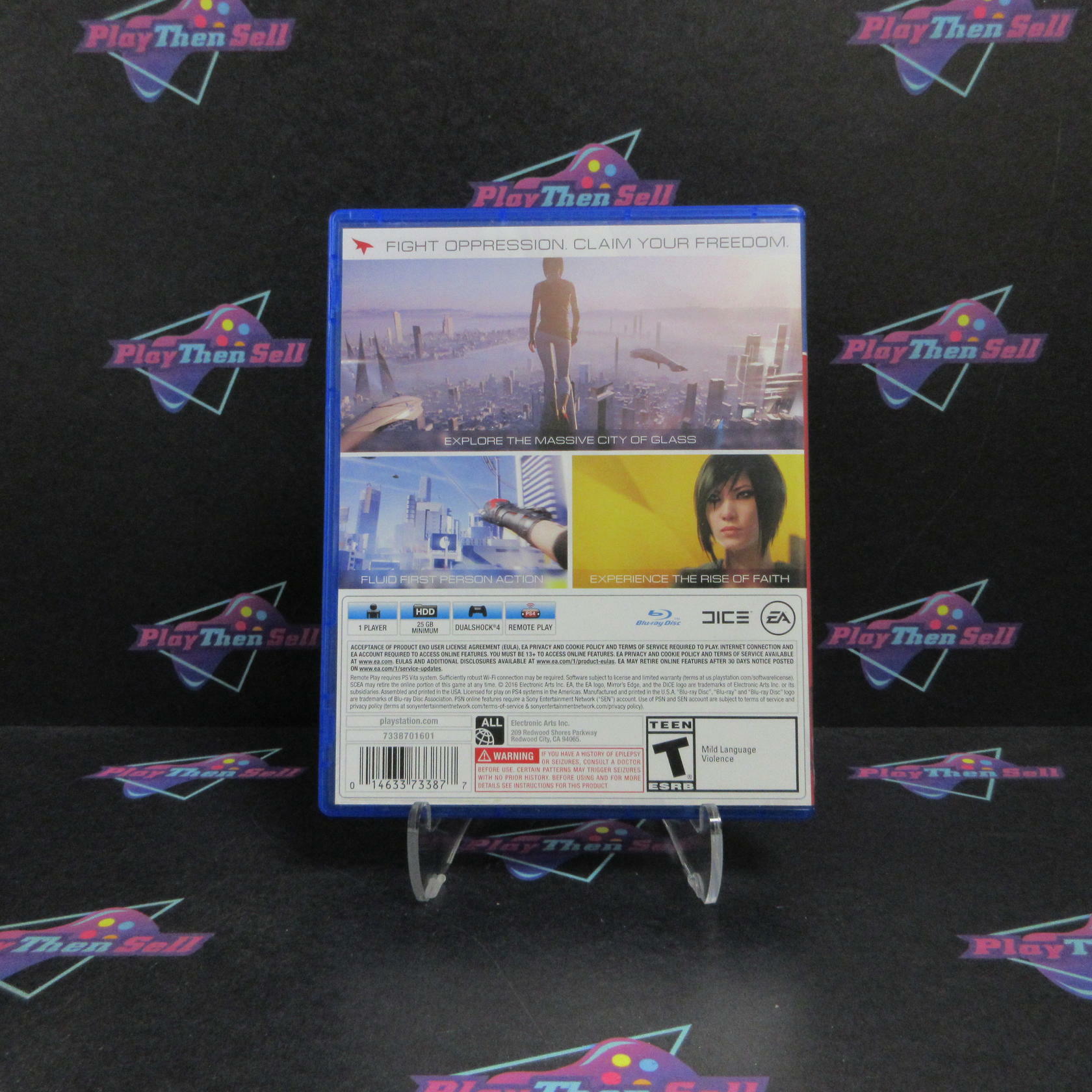 Mirror's Edge Catalyst PS4 PlayStation 4 Complete - Excellent