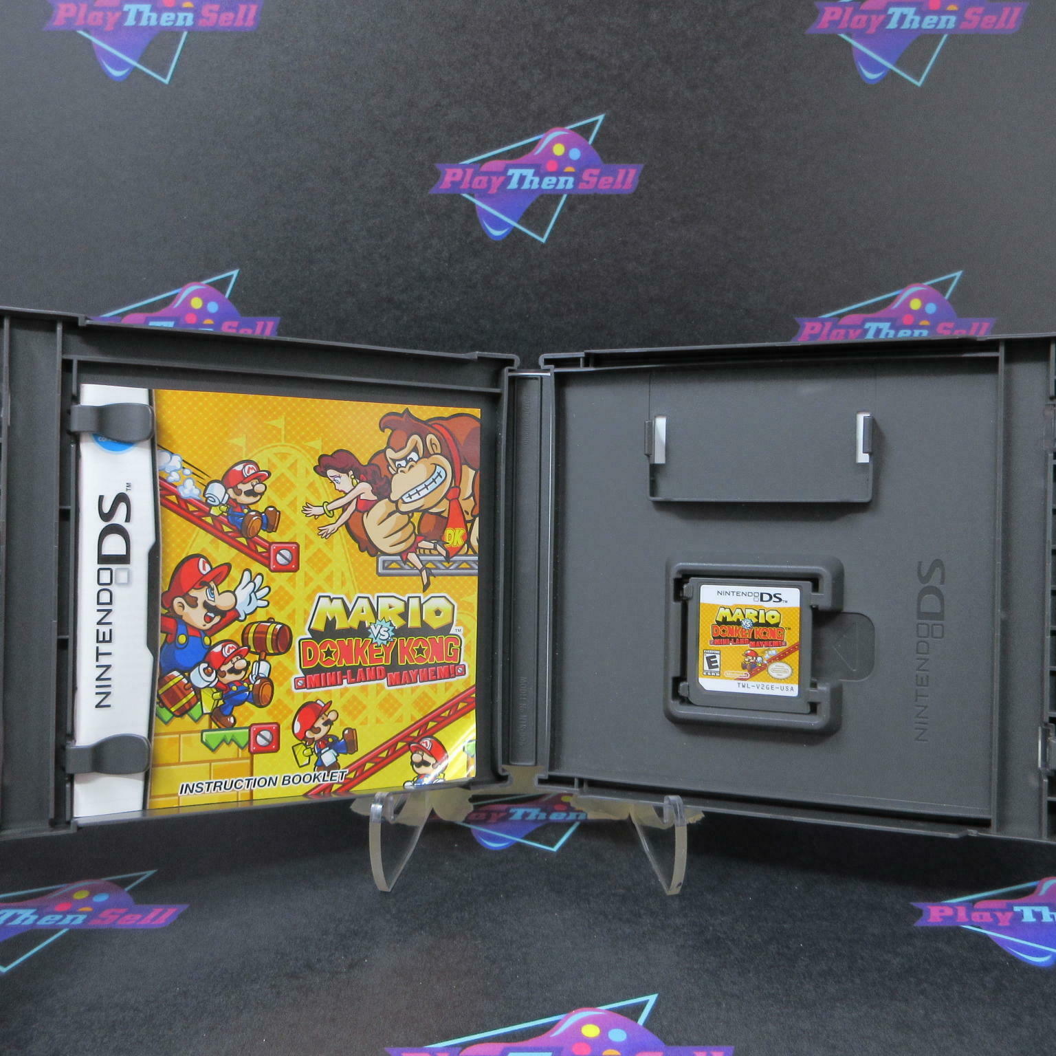 Mario vs Donkey Kong Mini Land Mayhem Nintendo DS Complete - Excellent