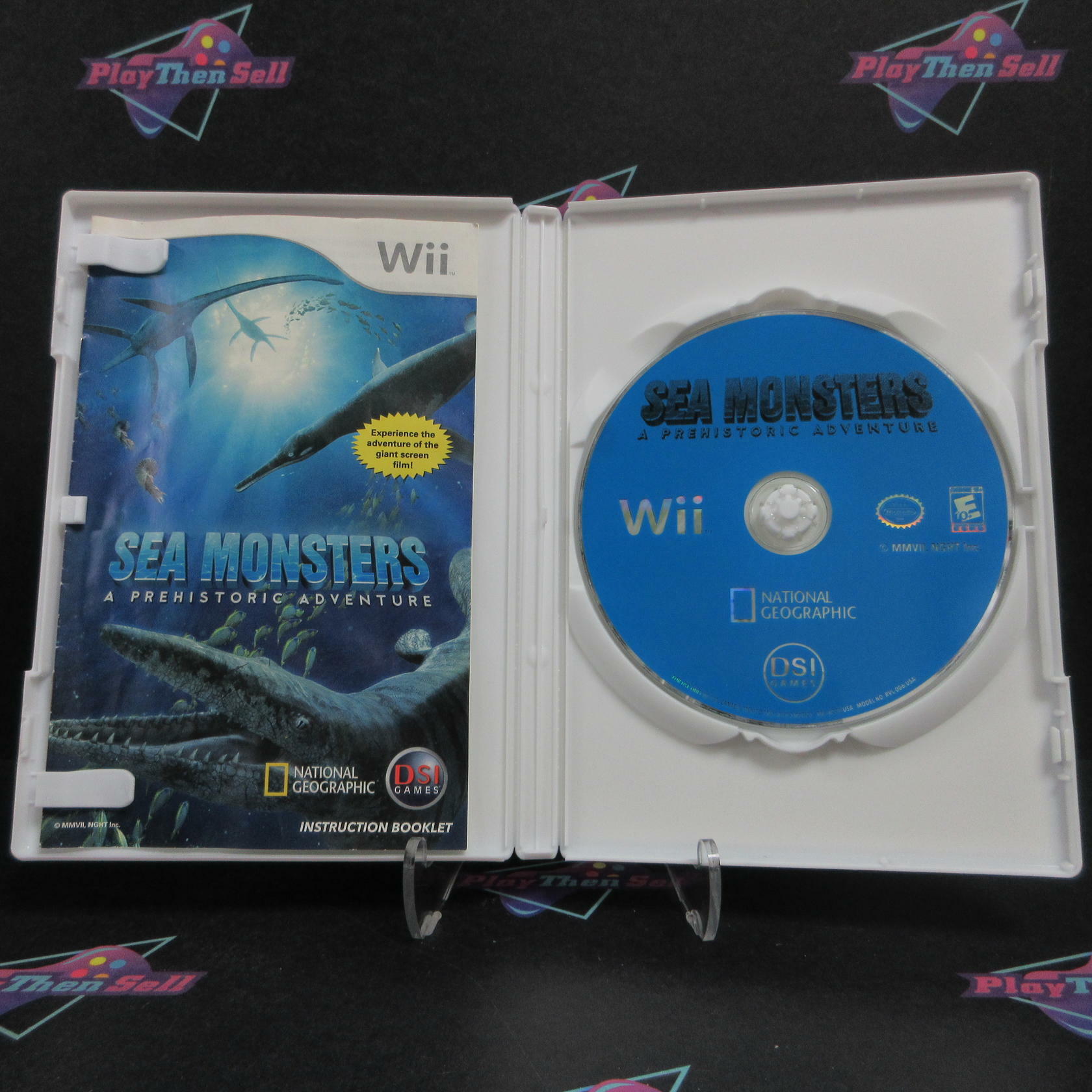 Sea Monsters Nintendo Wii Complete - Excellent