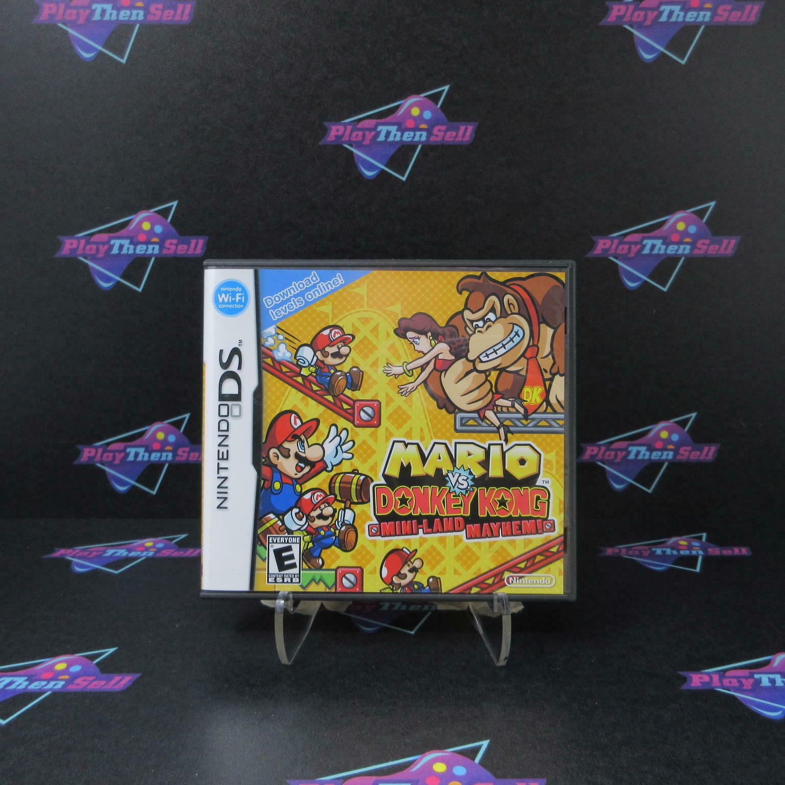 Mario vs Donkey Kong Mini Land Mayhem Nintendo DS Complete - Excellent