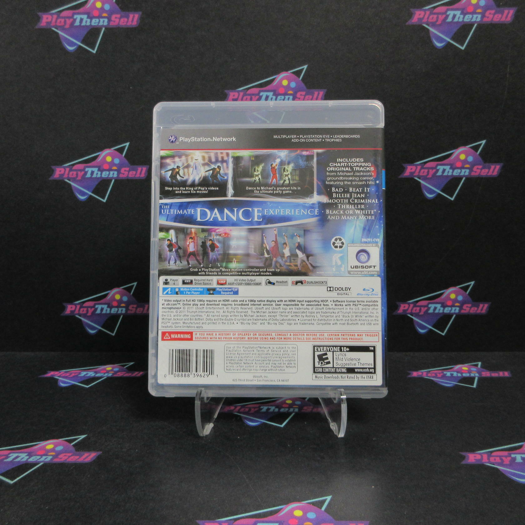 Michael Jackson The Experience Walmart Ed PS3 PlayStation 3 Complete - Excellent