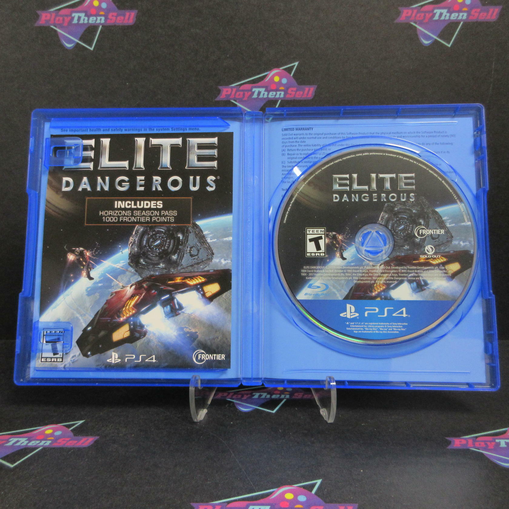 Elite Dangerous Legendary Edition PS4 PlayStation 4 Complete - Excellent