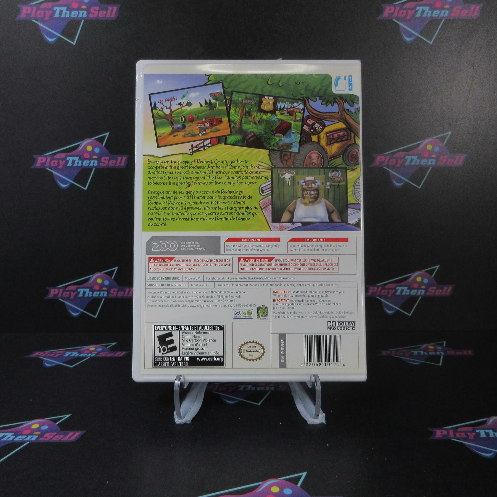 Redneck Jamboree Nintendo Wii Complete - Excellent