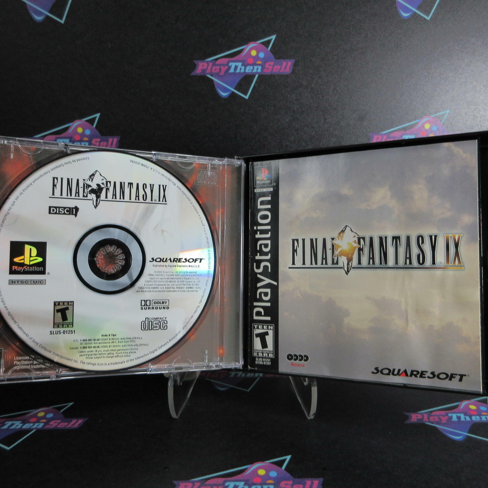 Final Fantasy IX PS1 PlayStation 1 Complete - Excellent