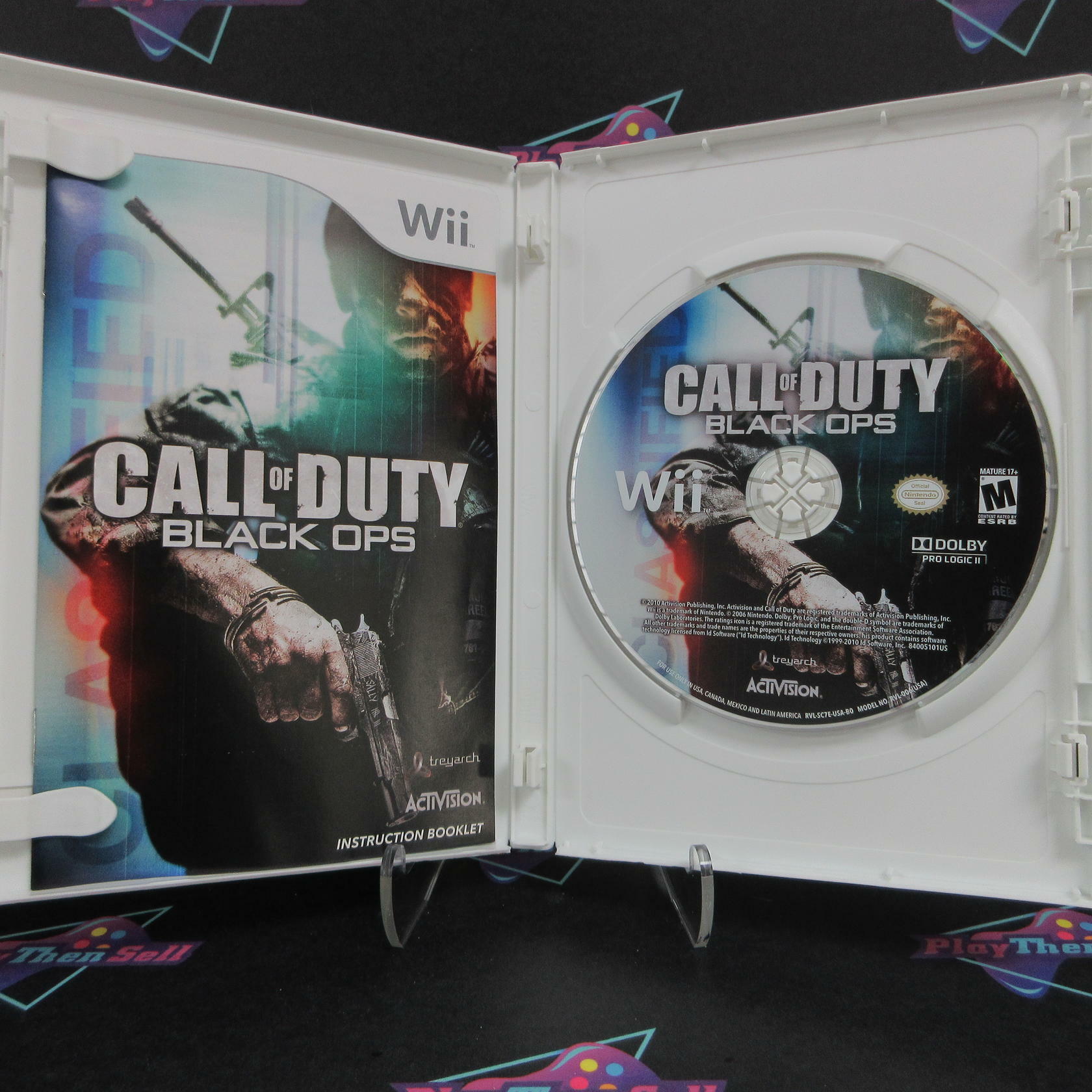 Call of Duty Black Ops Nintendo Wii Complete - Excellent