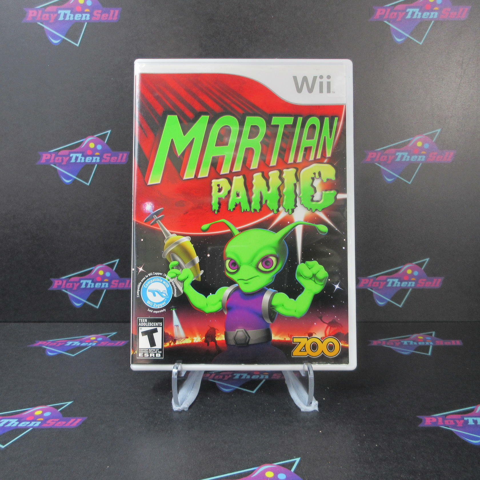 Martian Panic Nintendo Wii Complete - Excellent