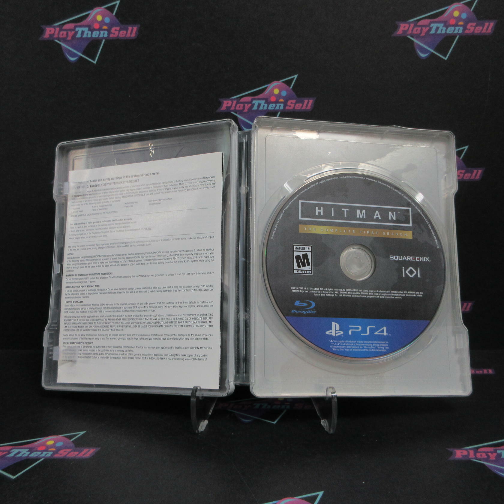 Hitman The Complete First Season Steelbook PS4 PlayStation 4 AD Complete CIB - Very Good