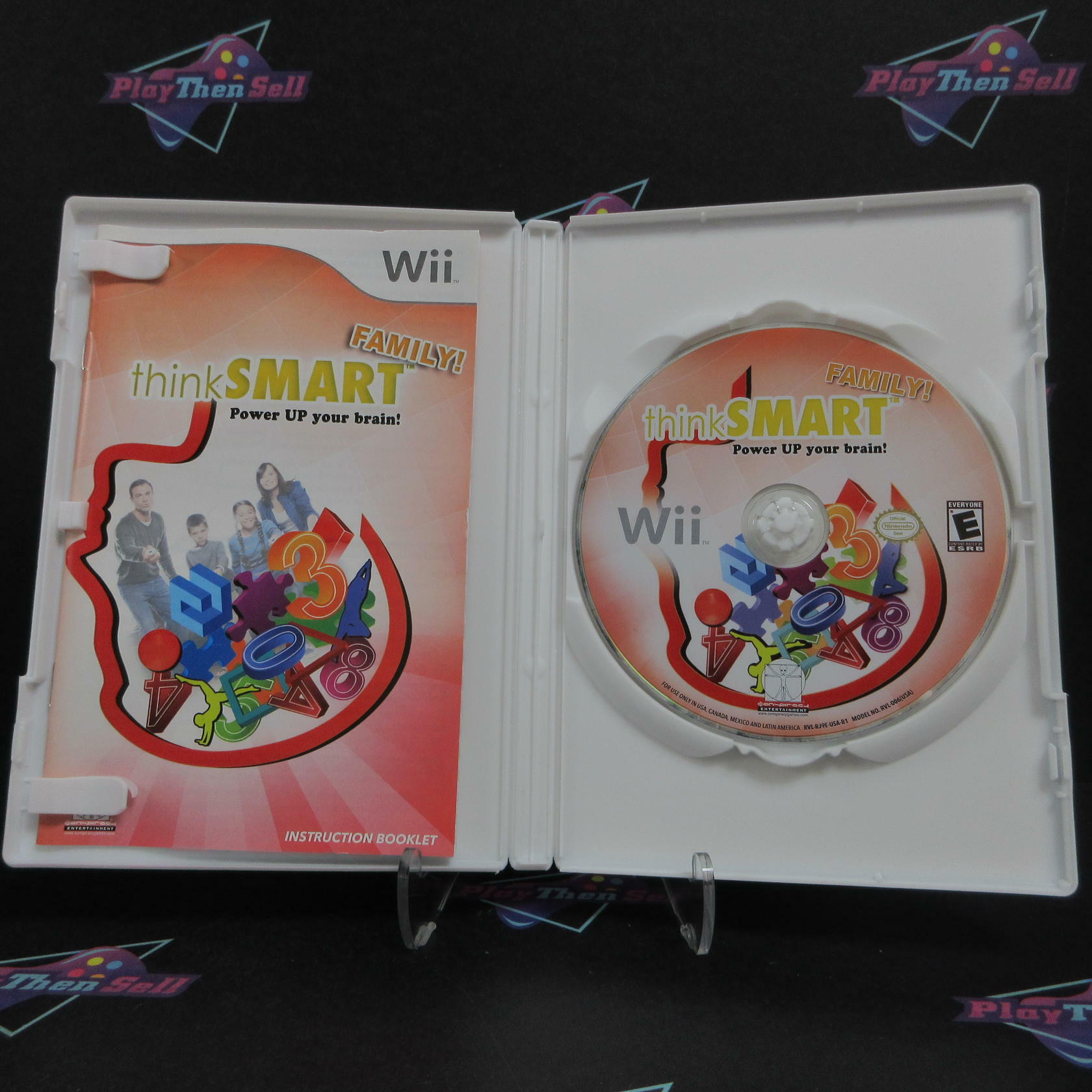 Thinksmart Family Nintendo Wii Complete - Excellent