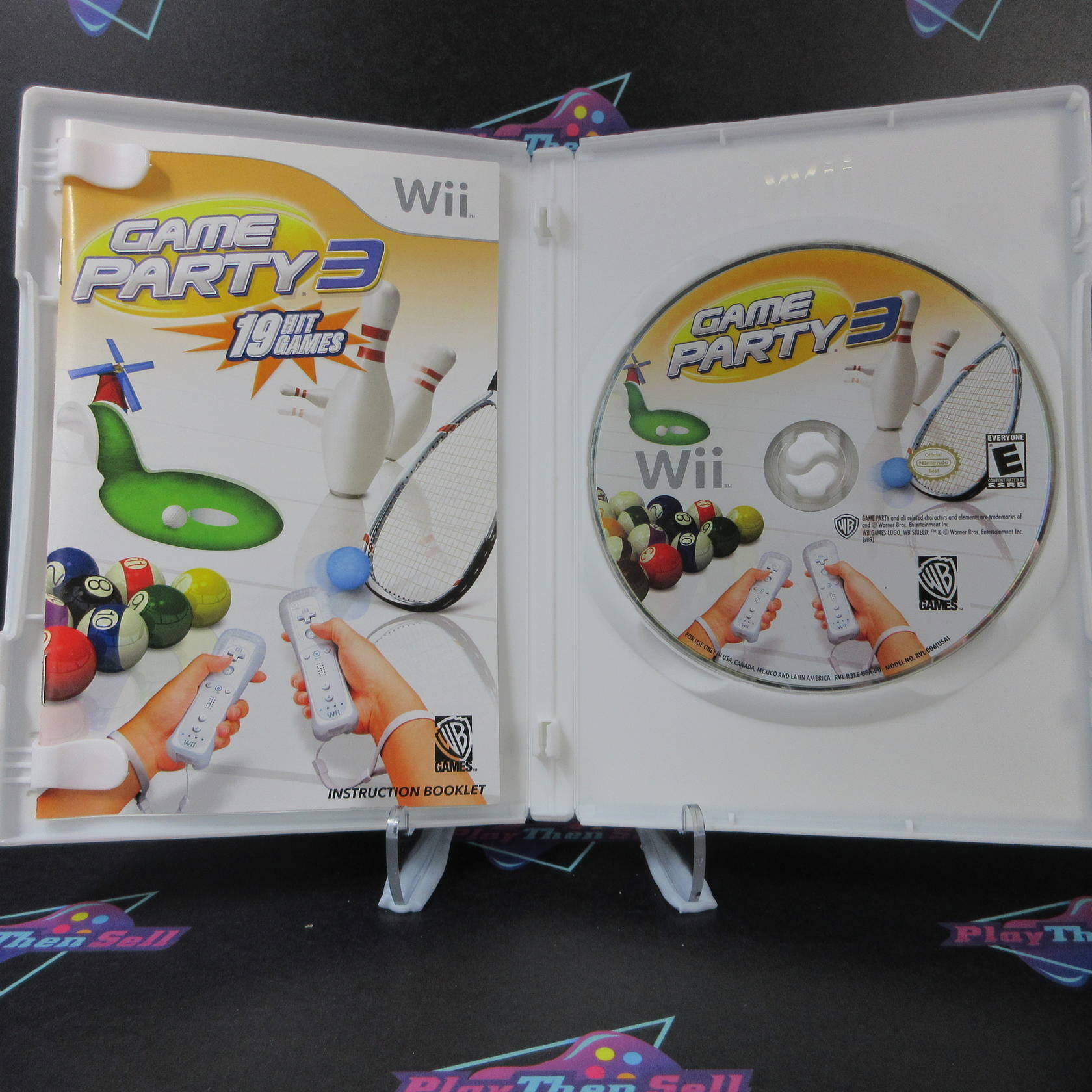 Game Party 3 Nintendo Wii Complete - Excellent