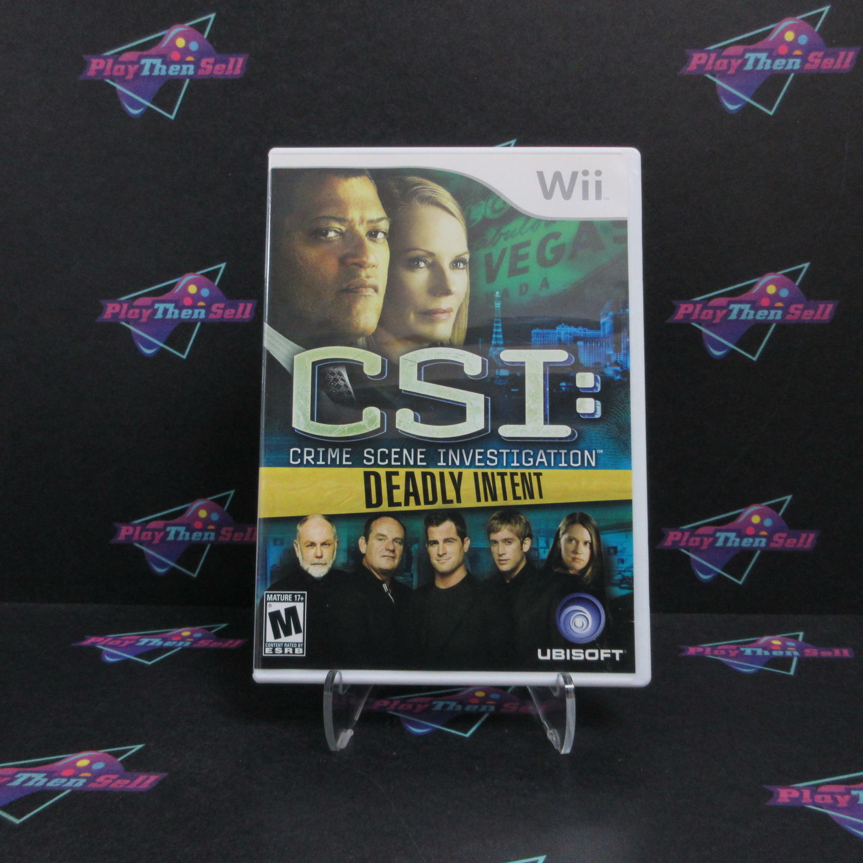 CSI Deadly Intent Nintendo Wii Complete - Excellent
