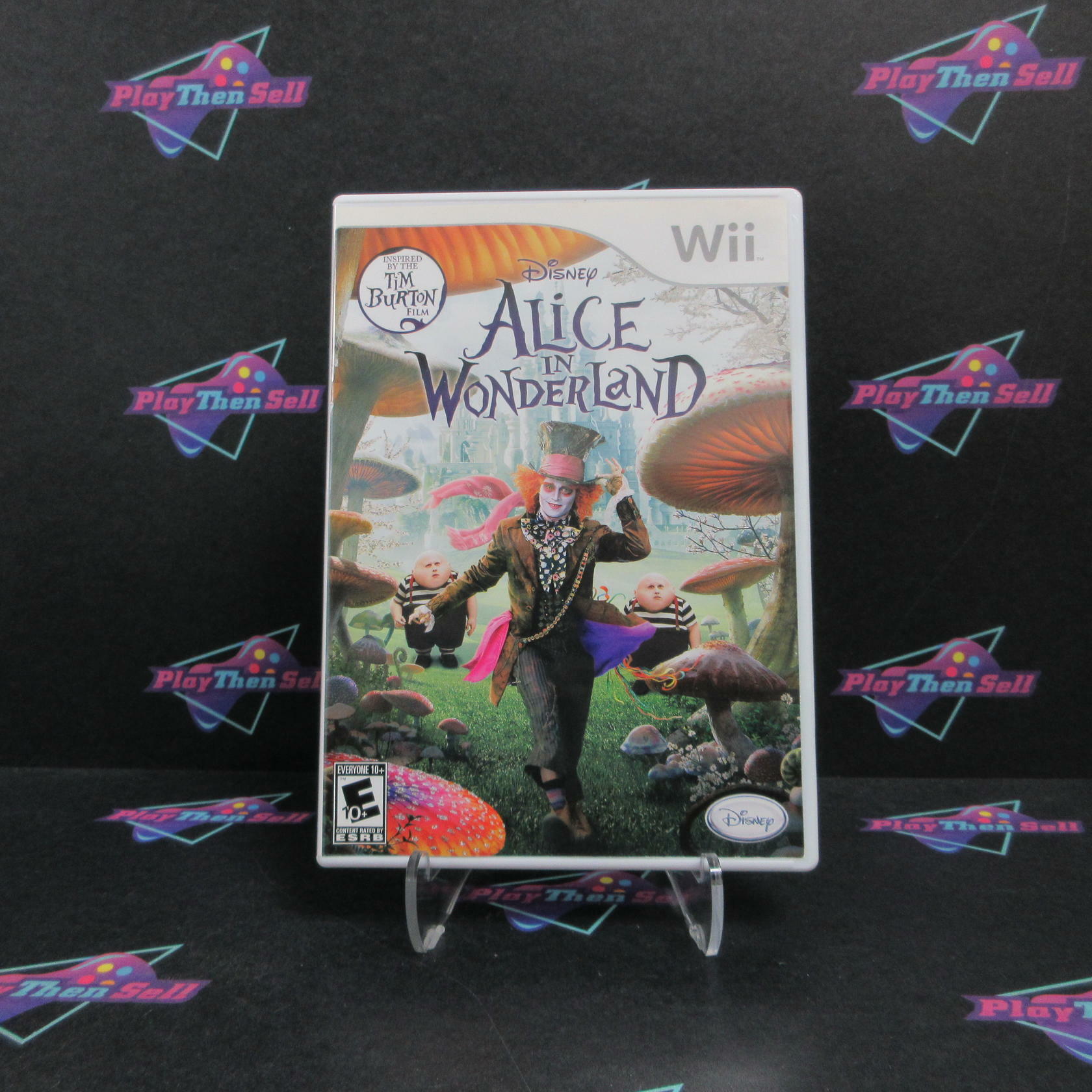 Alice In Wonderland Nintendo Wii + Poster Complete - Excellent