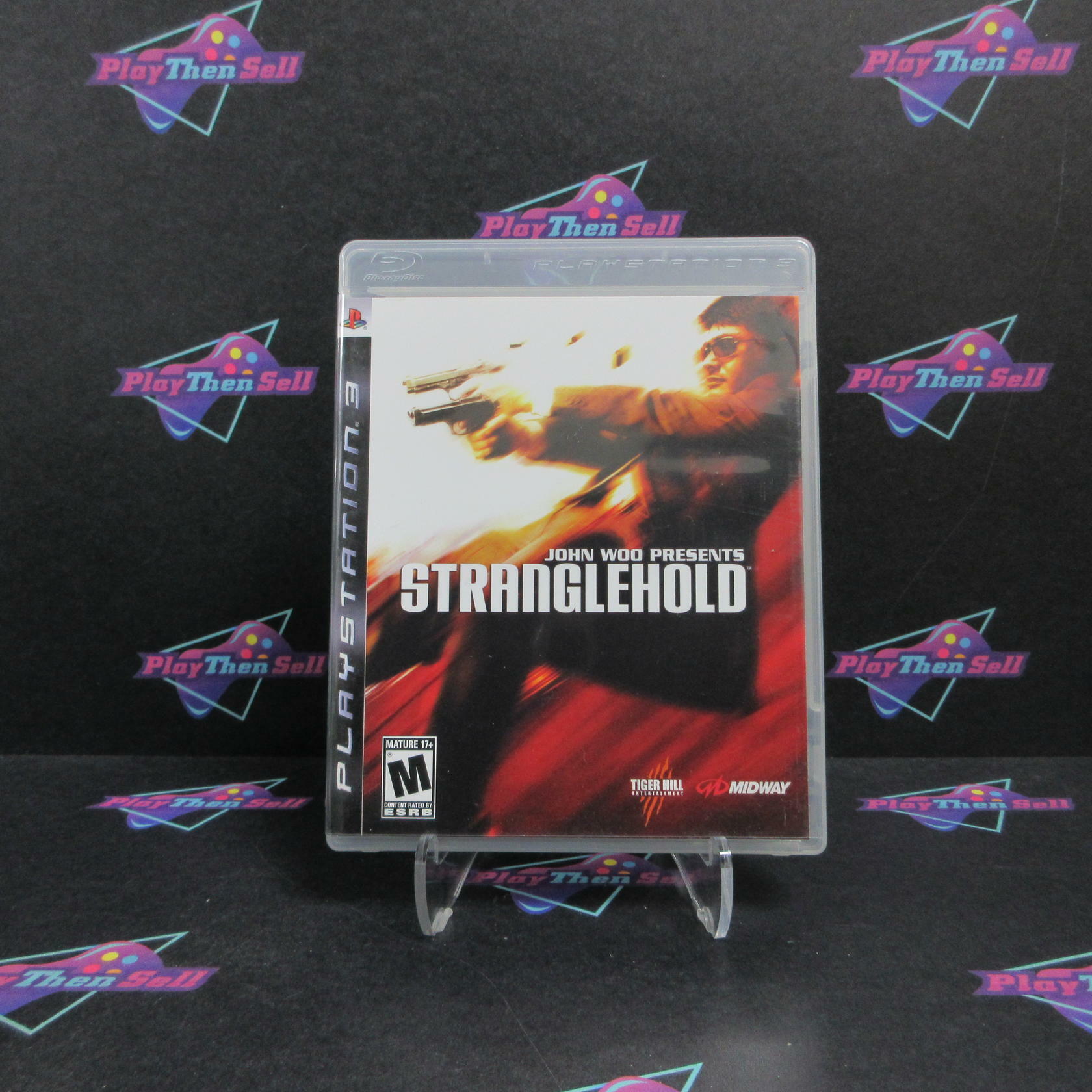 Stranglehold PS3 PlayStation 3 DD + Reg Card Complete CIB - Very Good