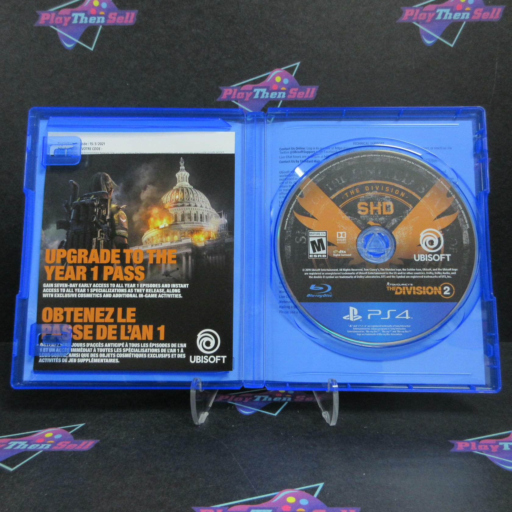 Tom Clancy's The Division 2 PS4 PlayStation 4 Complete - Excellent