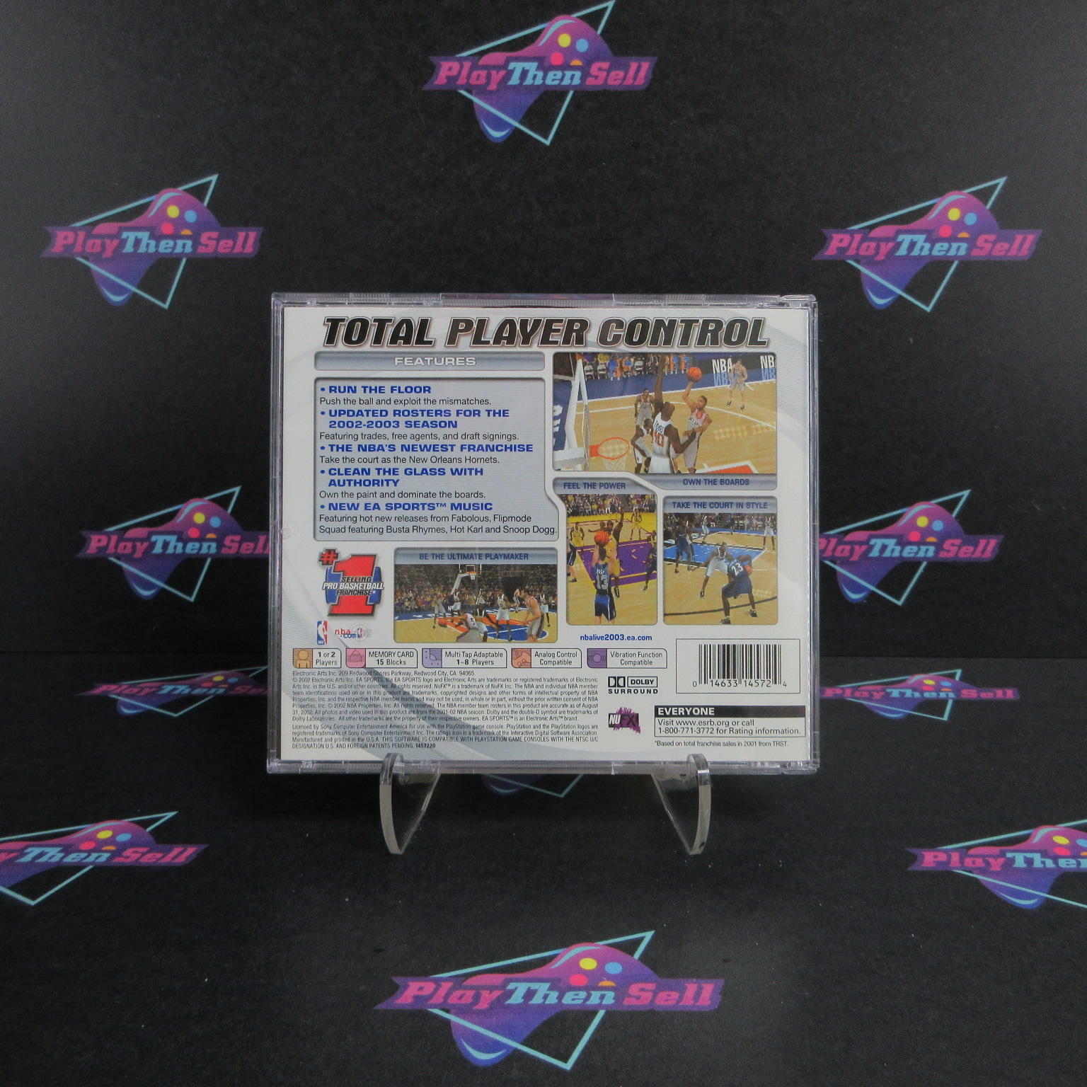 NBA Live 2003 PS1 PlayStation 1 Complete - Excellent