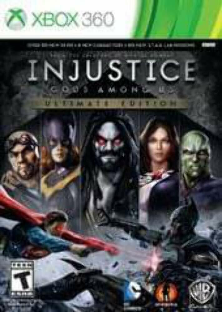 Injustice Gods Among Us Ultimate Edition Xbox 360 Complete - Excellent