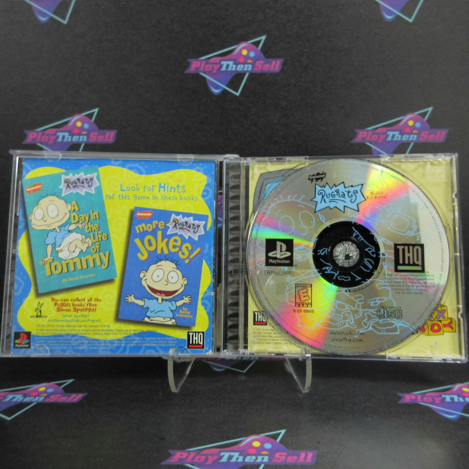 Rugrats Search for Reptar PS1 PlayStation 1 + Reg Card Complete - Excellent