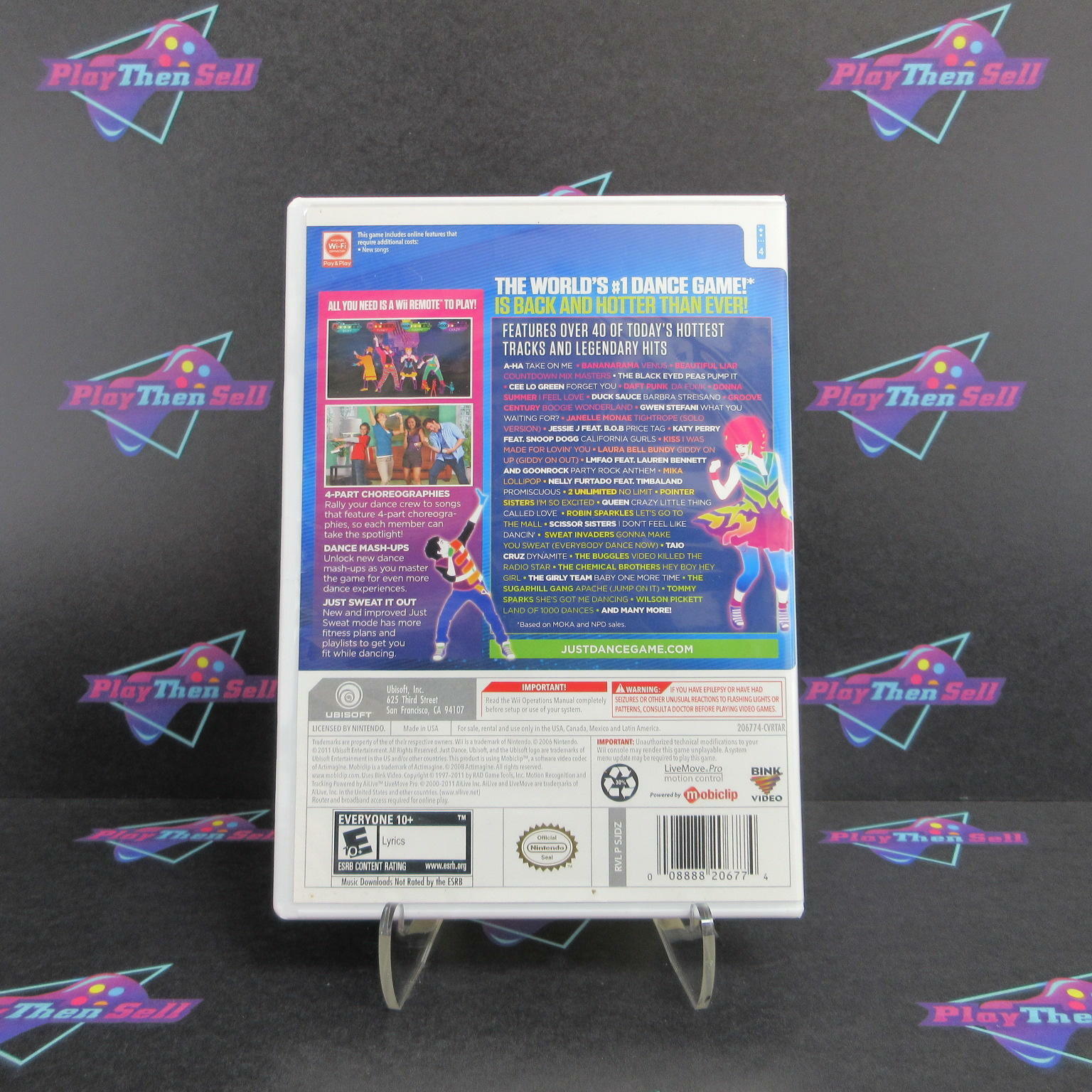 Just Dance 3 Target Exclusive Edition Nintendo Wii Complete - Excellent