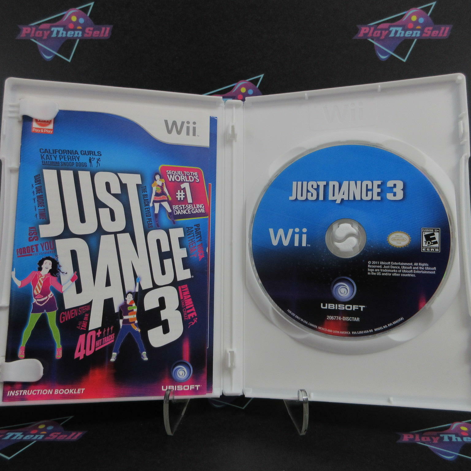 Just Dance 3 Target Exclusive Edition Nintendo Wii Complete - Excellent