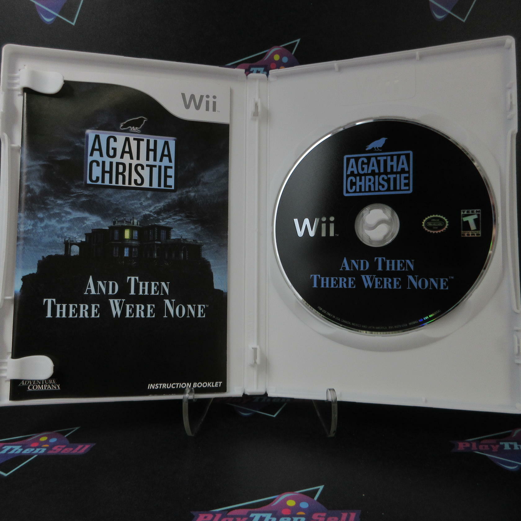 Agatha Christie And Then There Were None Nintendo Wii + Reg Complete - Excellent