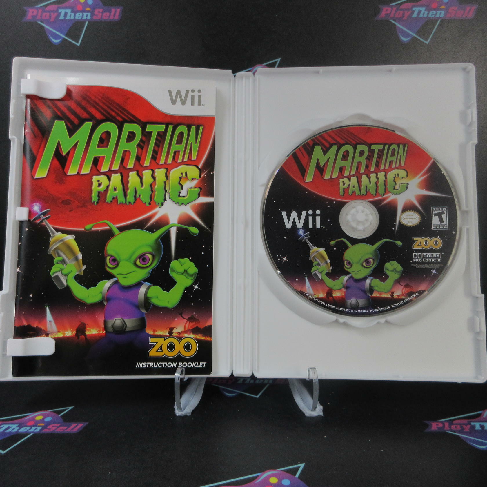 Martian Panic Nintendo Wii Complete - Excellent