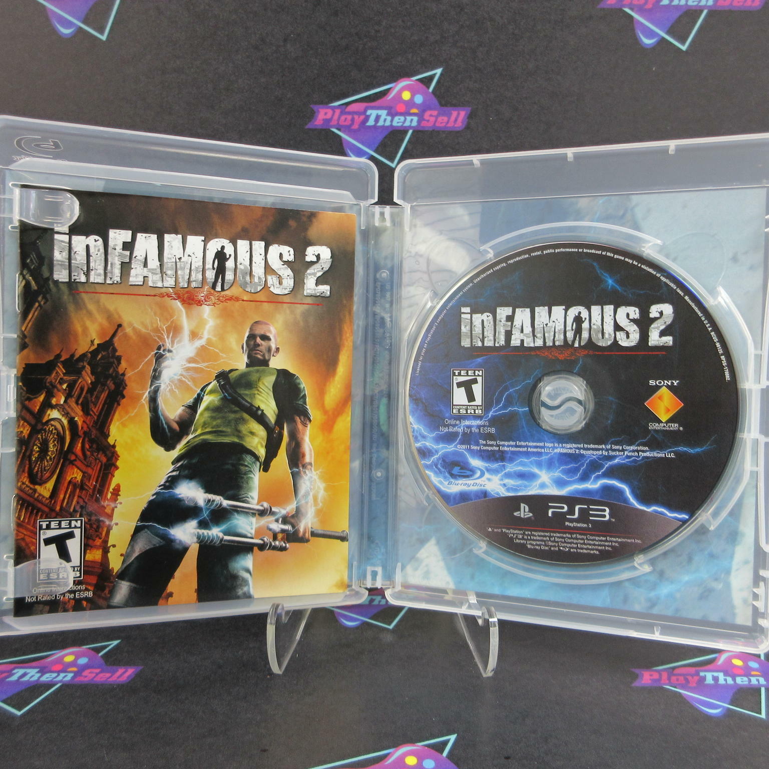 Infamous 2 PS3 PlayStation 3 Complete - Excellent
