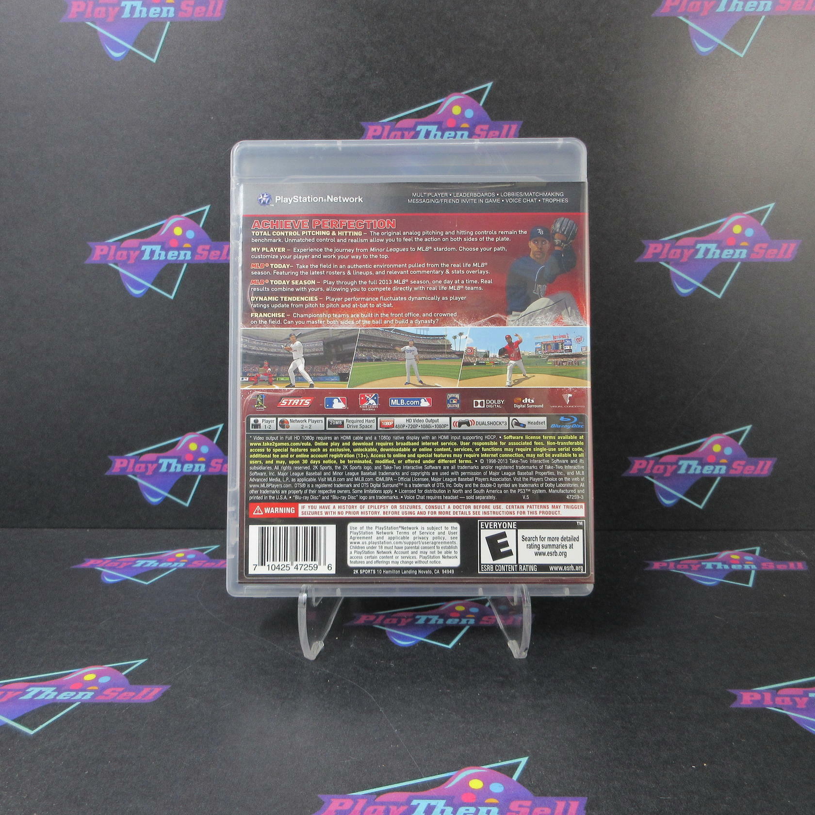 MLB 2K13 PS3 PlayStation 3 Complete - Excellent