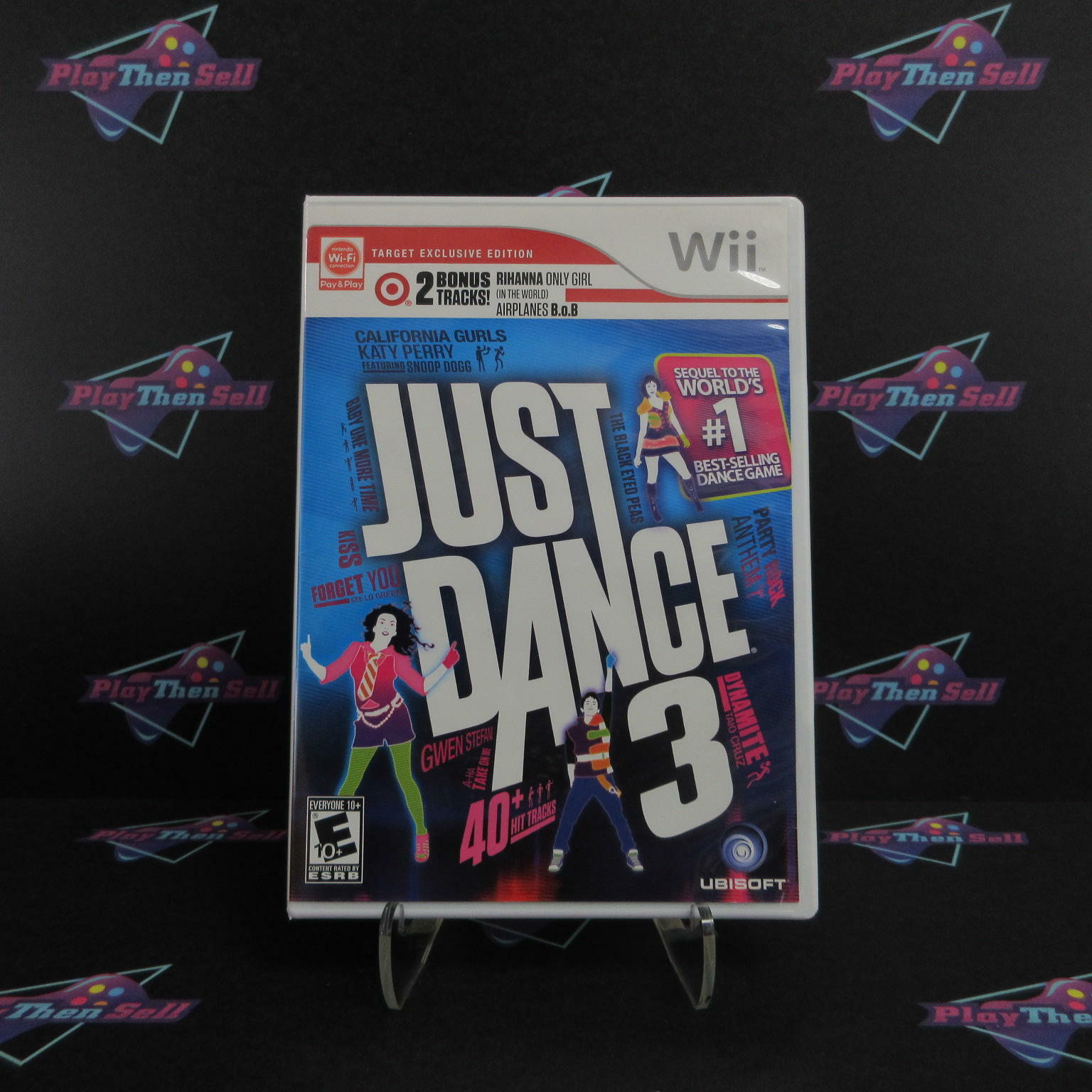 Just Dance 3 Target Exclusive Edition Nintendo Wii Complete - Excellent