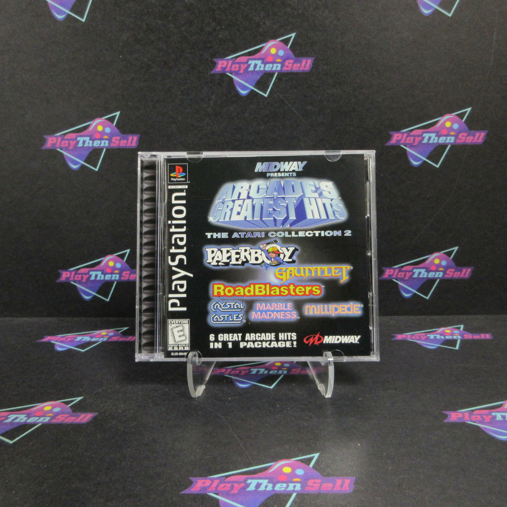 Arcades Greatest Hits The Atari Collection 2 PS1 + Reg Card Complete - Excellent