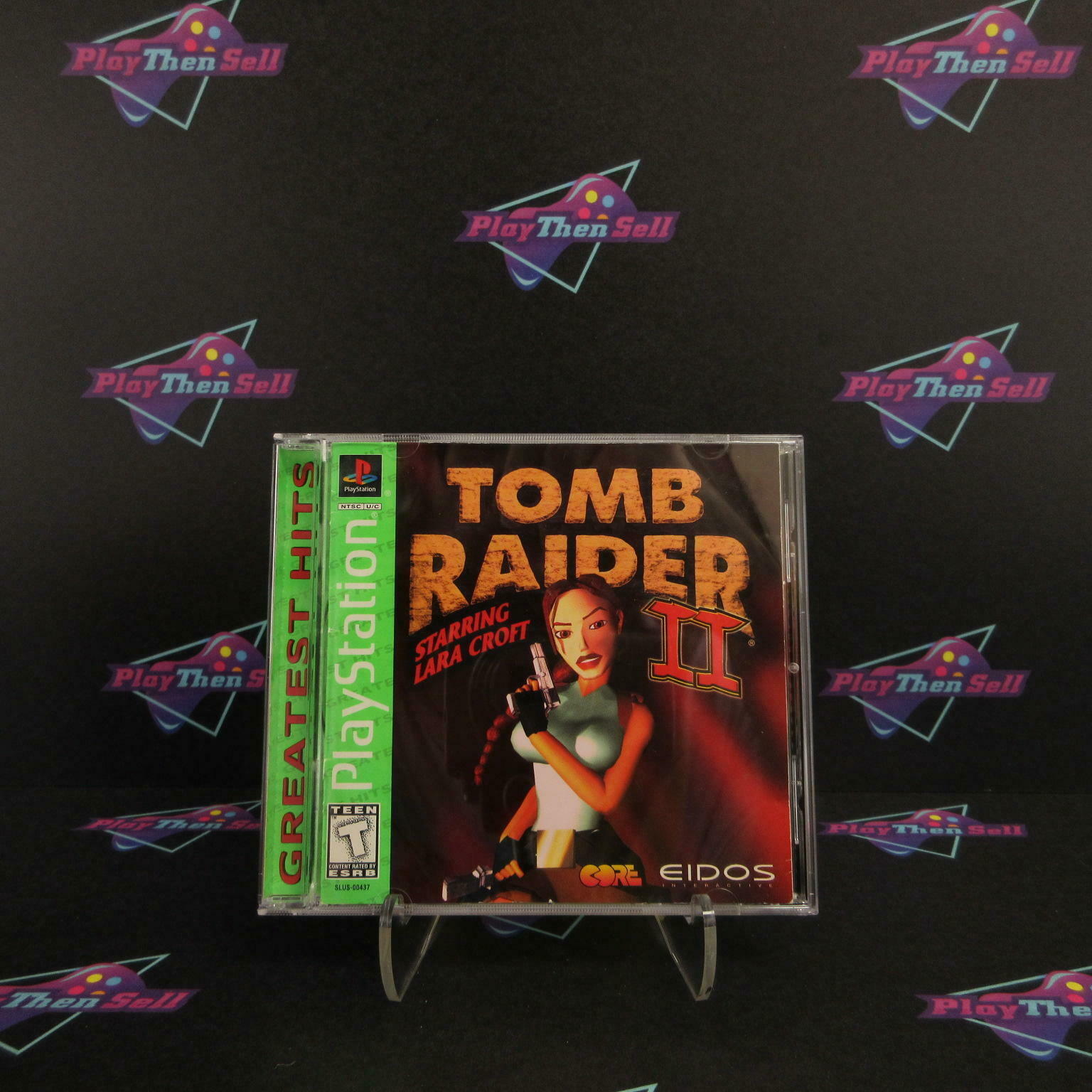 Tomb Raider II Starring Lara Croft PS1 PlayStation 1 GH + Reg CIB - Excellent