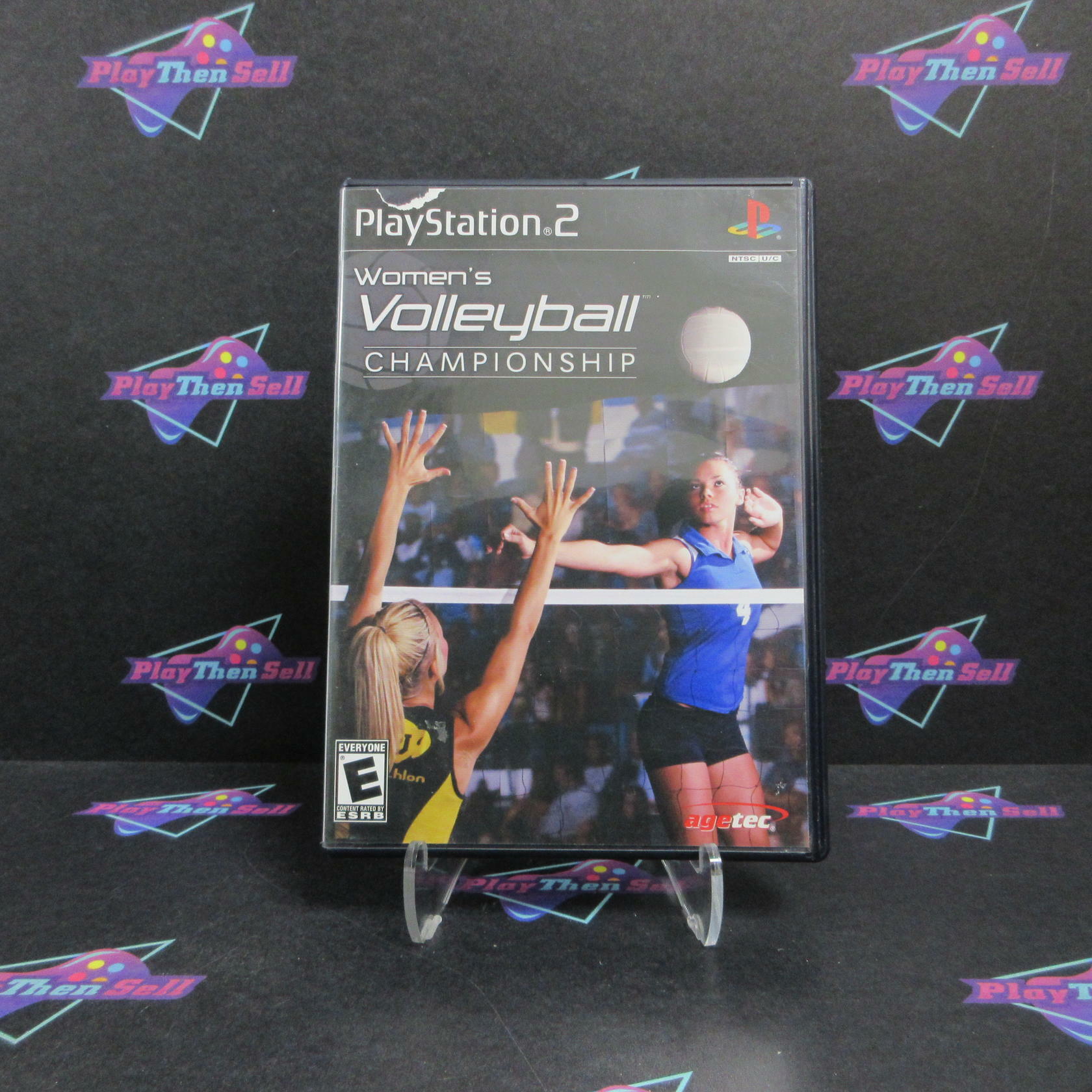 Womens Volleyball Championship PS2 PlayStation 2 AD Complete CIB - Very Good