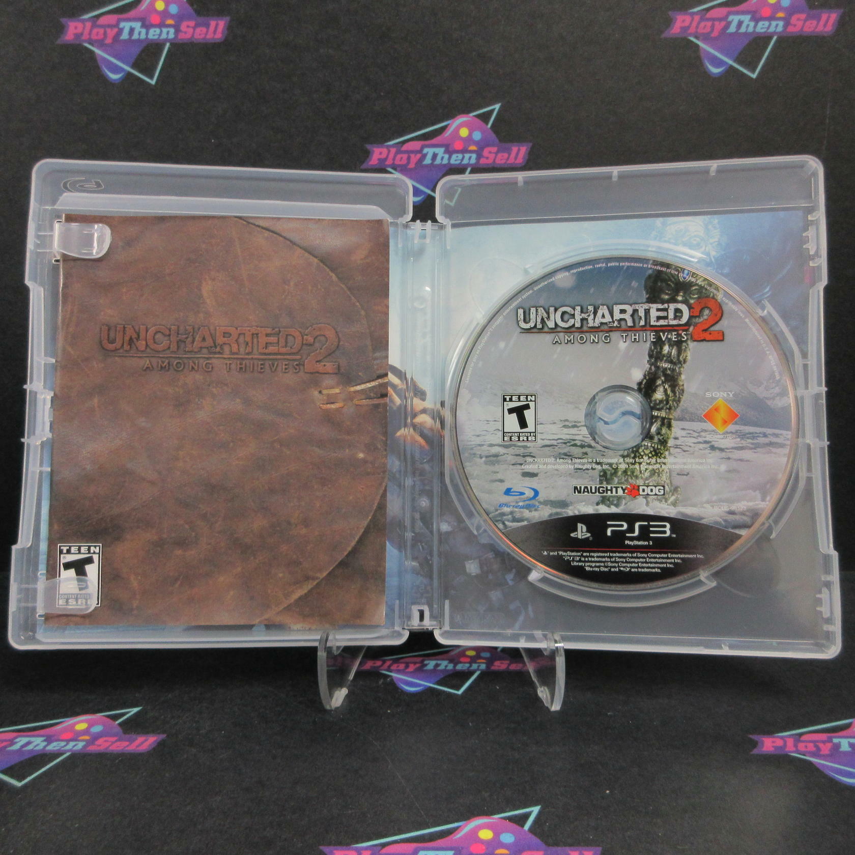 Uncharted 2 Among Thieves PS3 PlayStation 3 + Reg Card Complete - Excellent