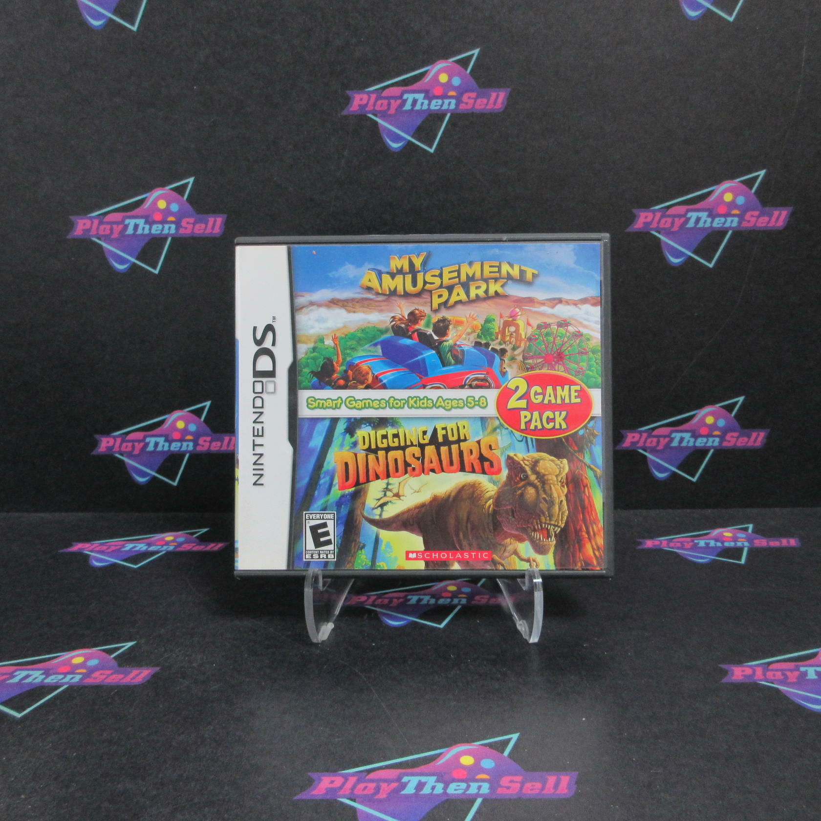 My Amusement Park/Digging for Dinosaurs Nintendo DS Complete - Excellent