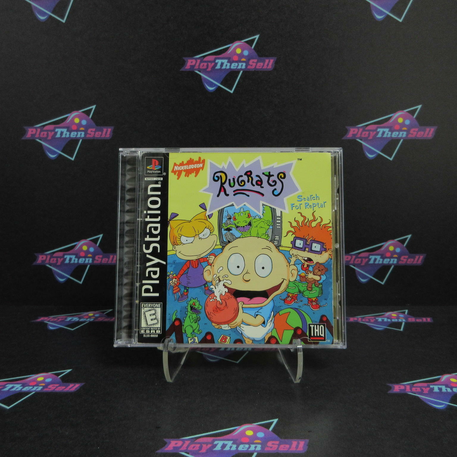 Rugrats Search for Reptar PS1 PlayStation 1 + Reg Card Complete - Excellent