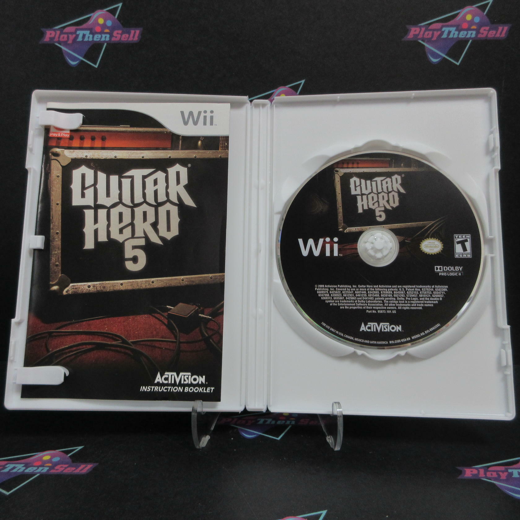 Guitar Hero 5 Nintendo Wii Complete - Excellent