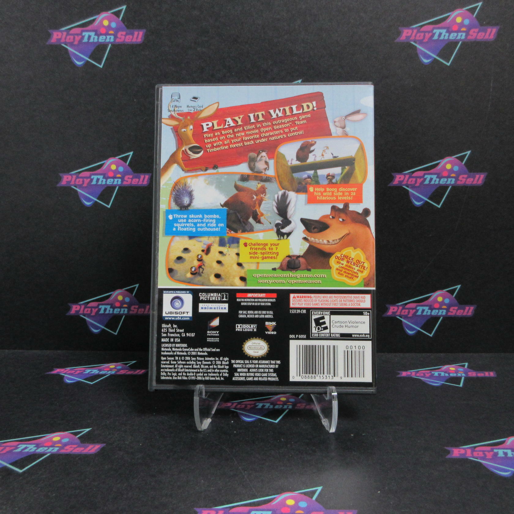 Open Season Nintendo GameCube Complete - Refurbished