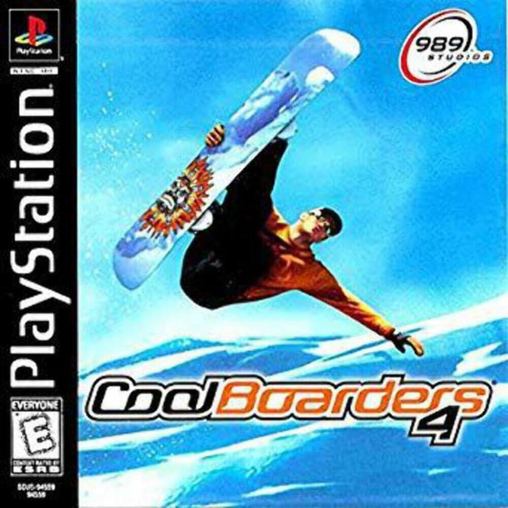 Cool Boarders 4 PS1 PlayStation 1 + Reg Card Complete - Excellent