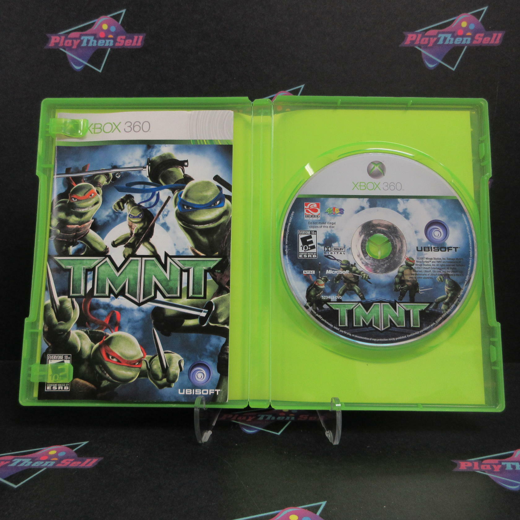 TMNT Xbox 360 AD/DD Complete CIB - Very Good