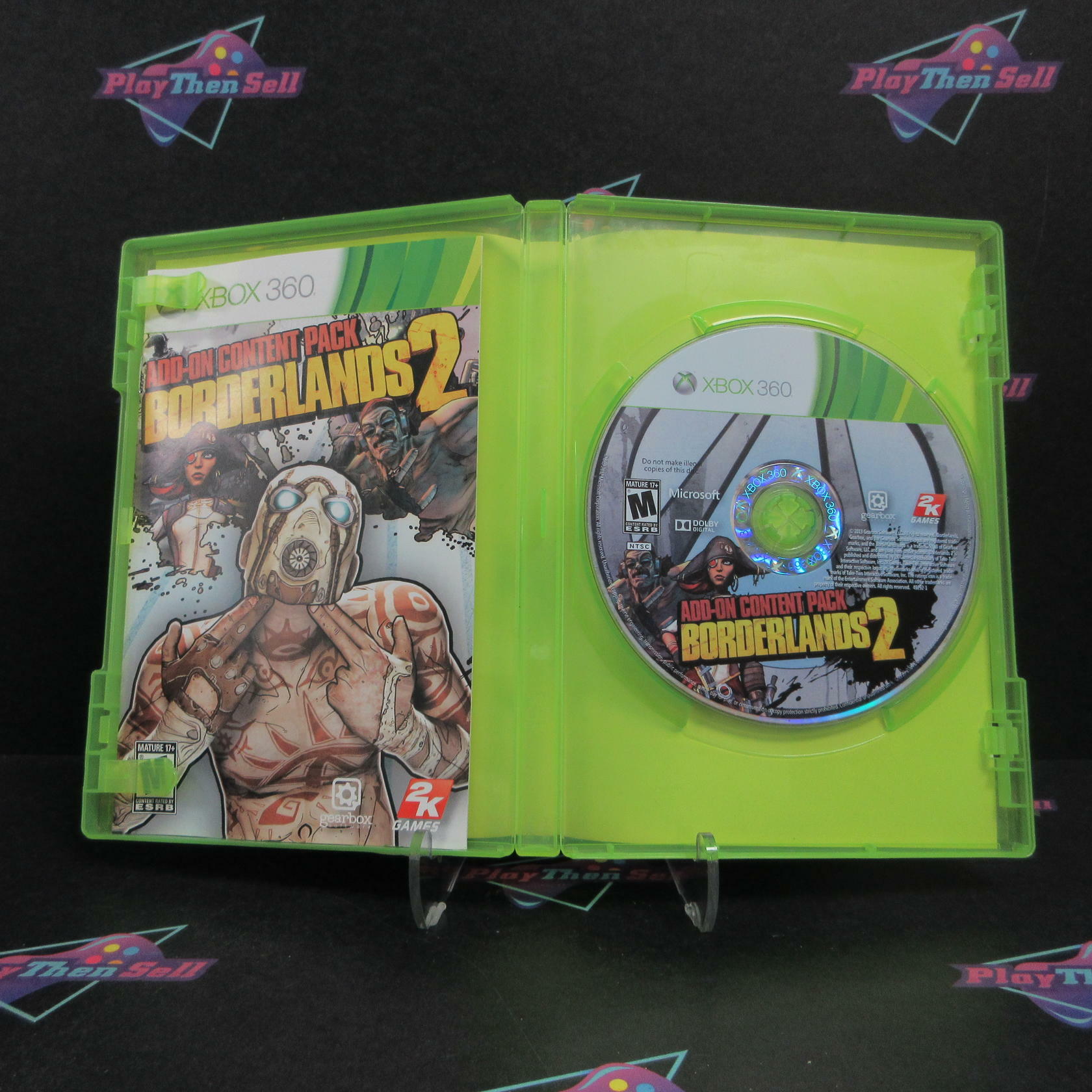 Borderlands 2 Add-on Content Pack Xbox 360 AD Complete CIB - Very Good