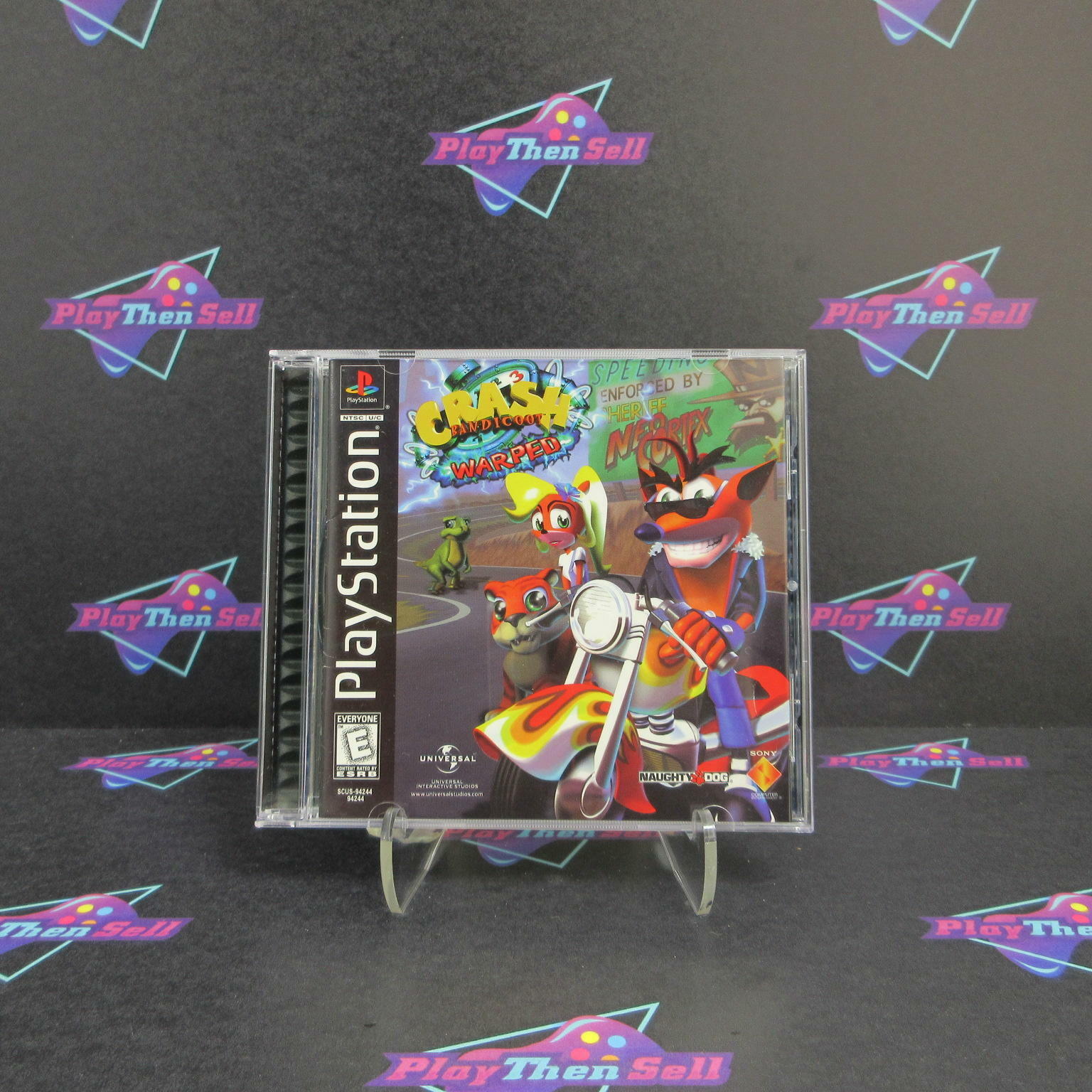 Crash Bandicoot 3 Warped PS1 PlayStation 1 Complete - Excellent