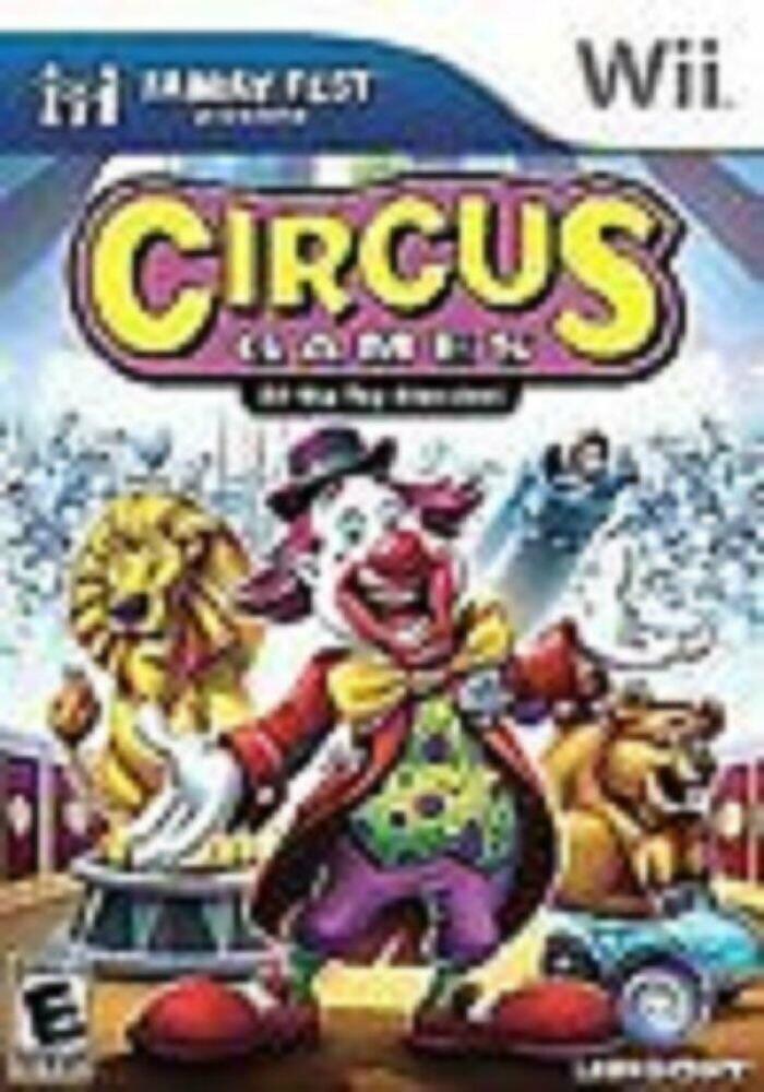 Circus Games Nintendo Wii Complete - Excellent