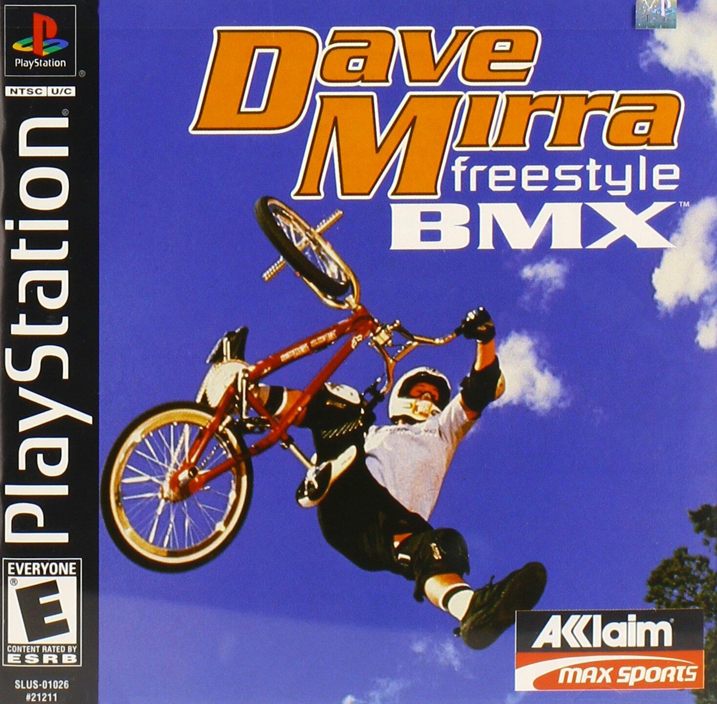 Dave Mirra Freestyle BMX PS1 PlayStation 1 + Reg Card Complete - Excellent