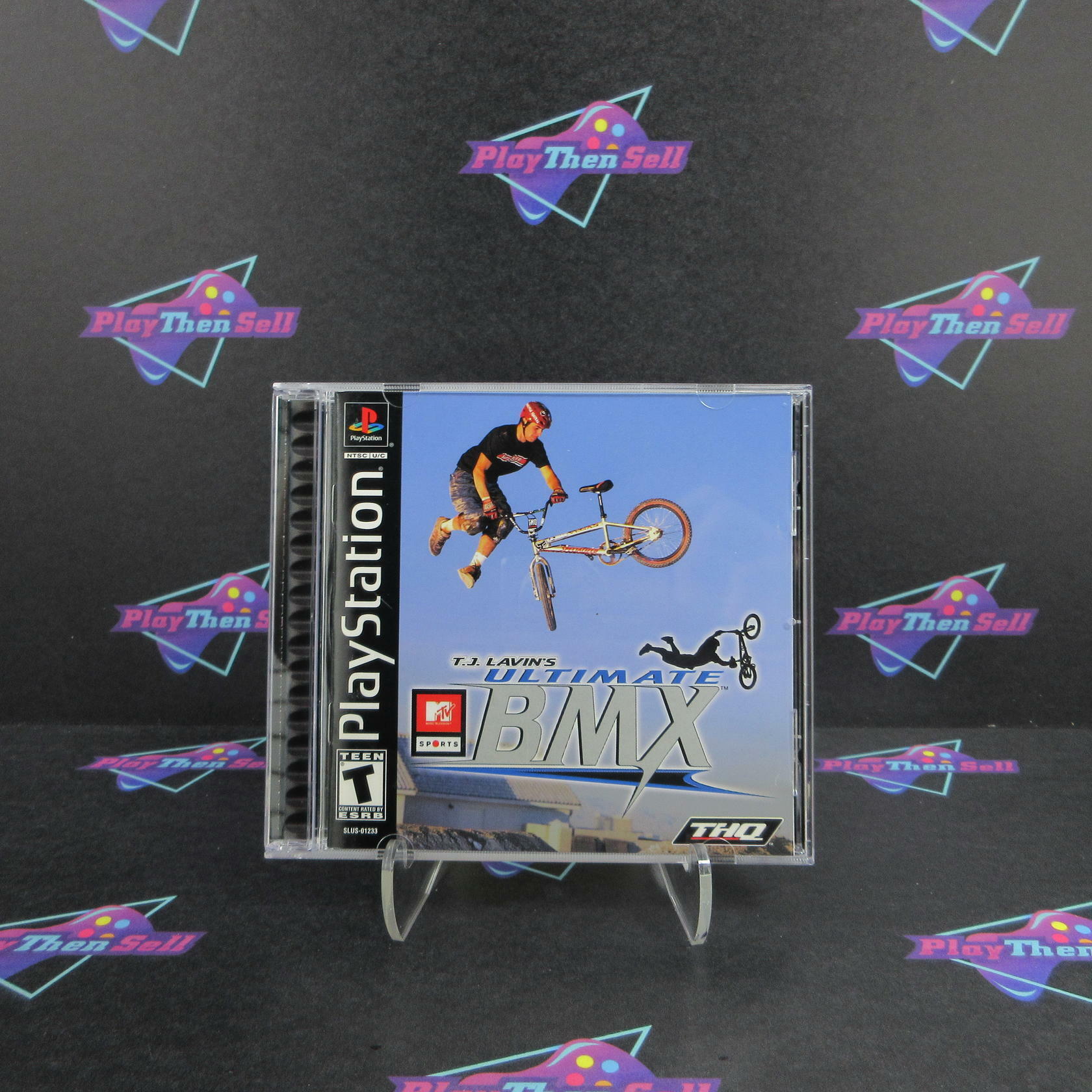 MTV Sports TJ Lavin's Ultimate BMX PS1 PlayStation 1 Complete - Excellent