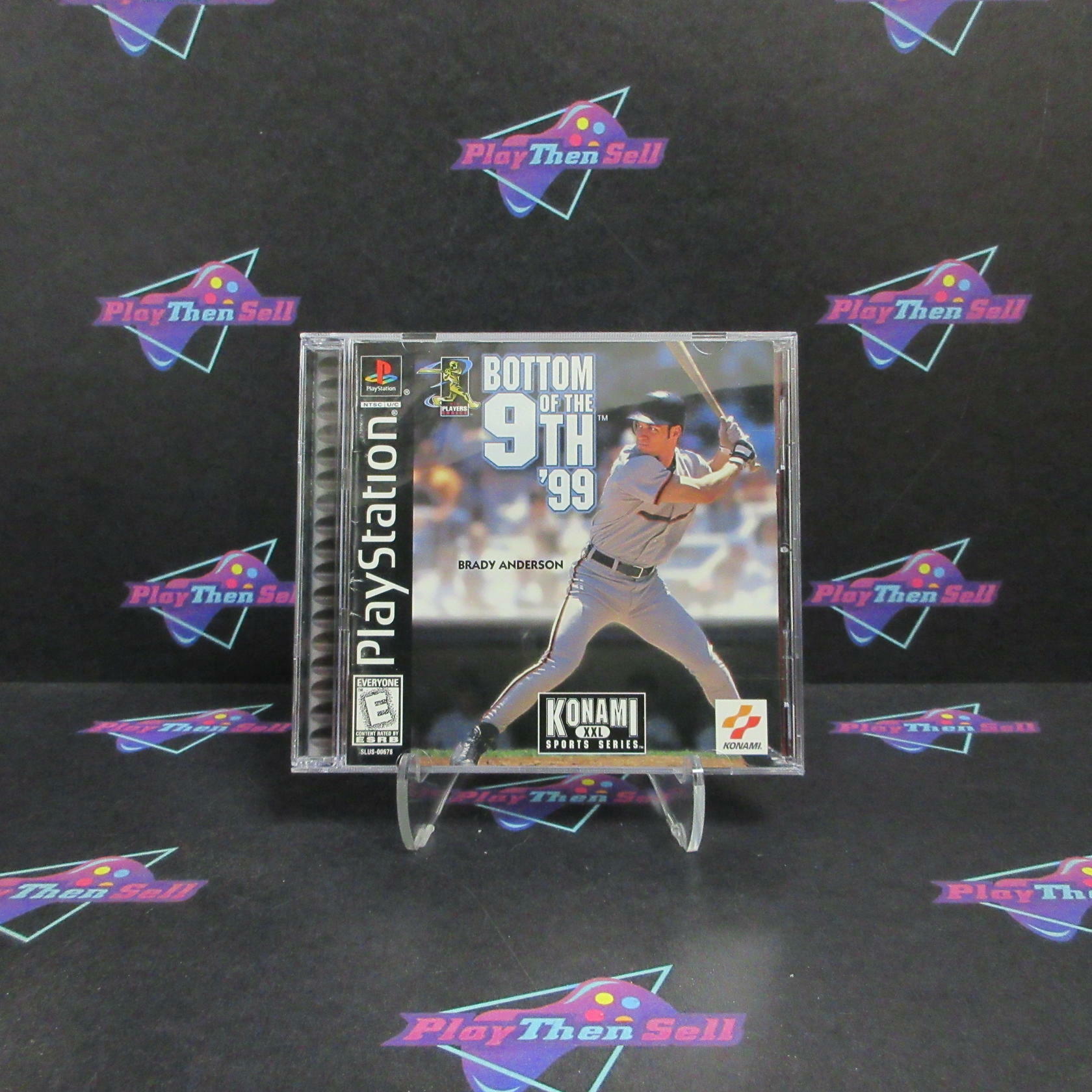 Bottom of the 9th '99 PS1 PlayStation 1 DD + Reg Card Complete CIB - Very Good