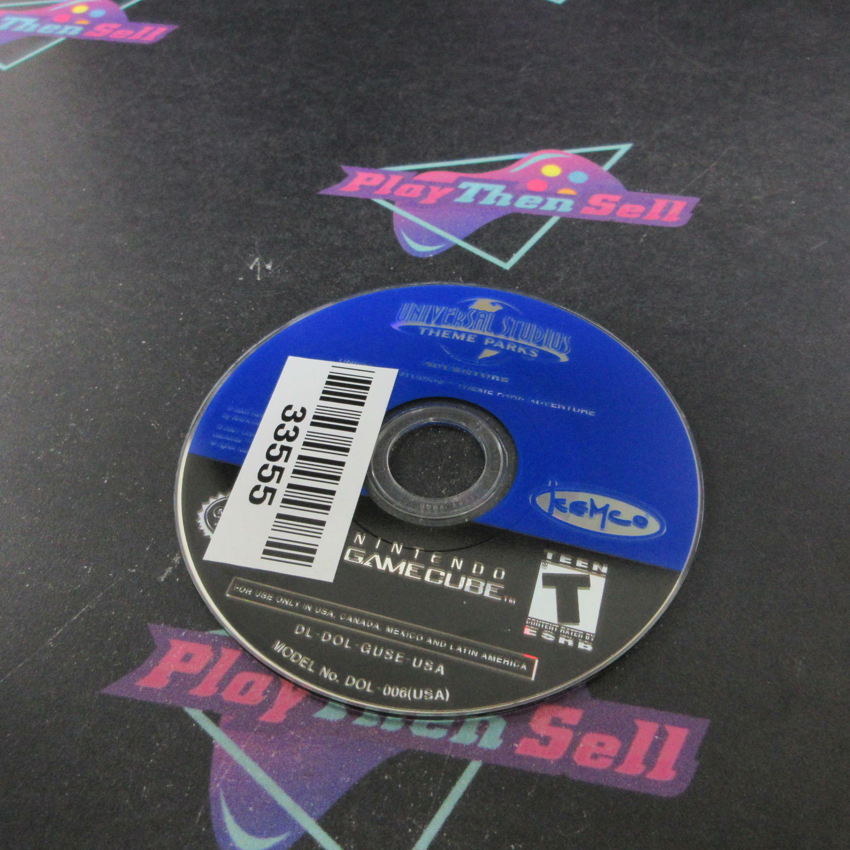 Universal Studios Theme Park Nintendo GameCube AD/DD/NM - Very Good