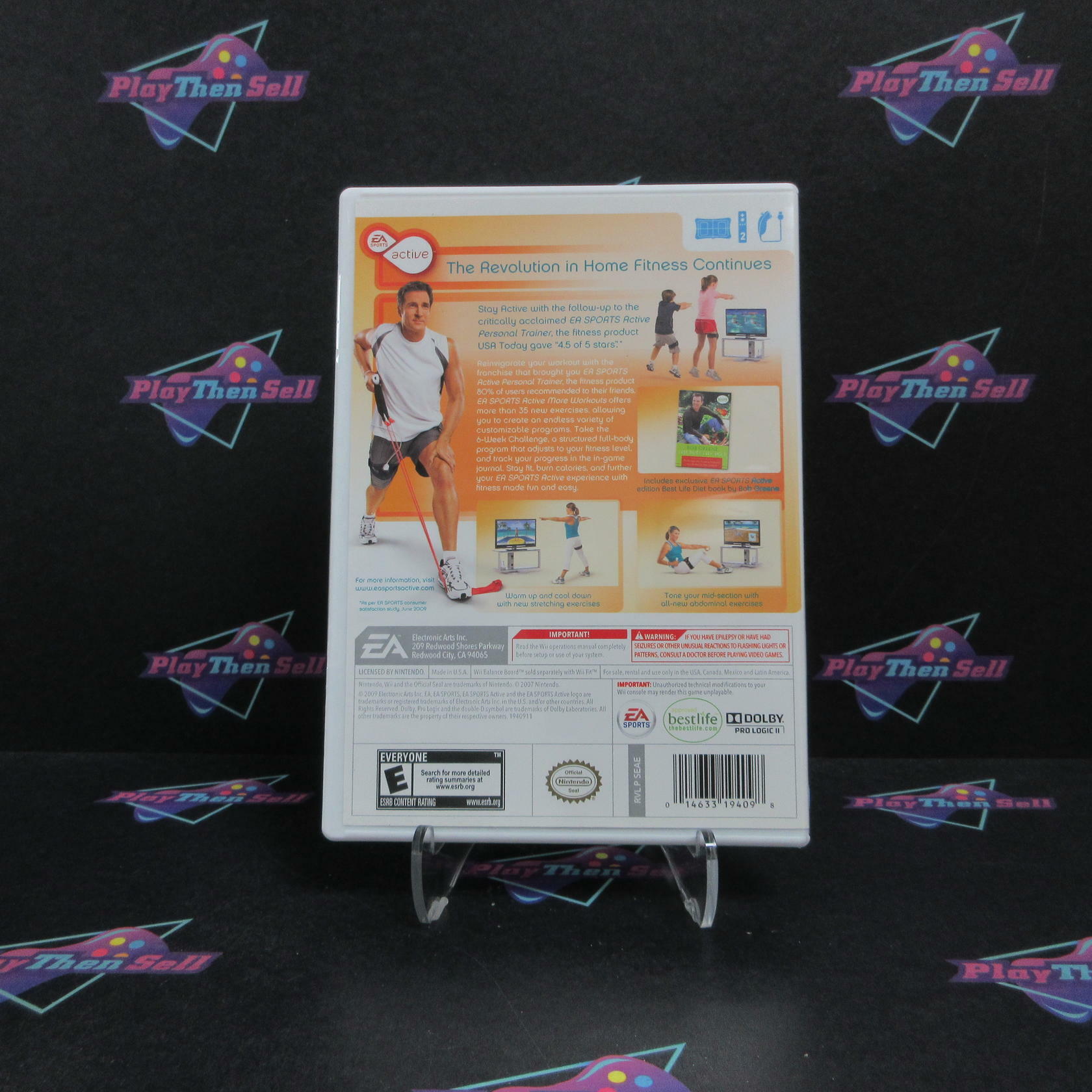 EA Sports Active More Workouts Nintendo Wii Complete - Excellent