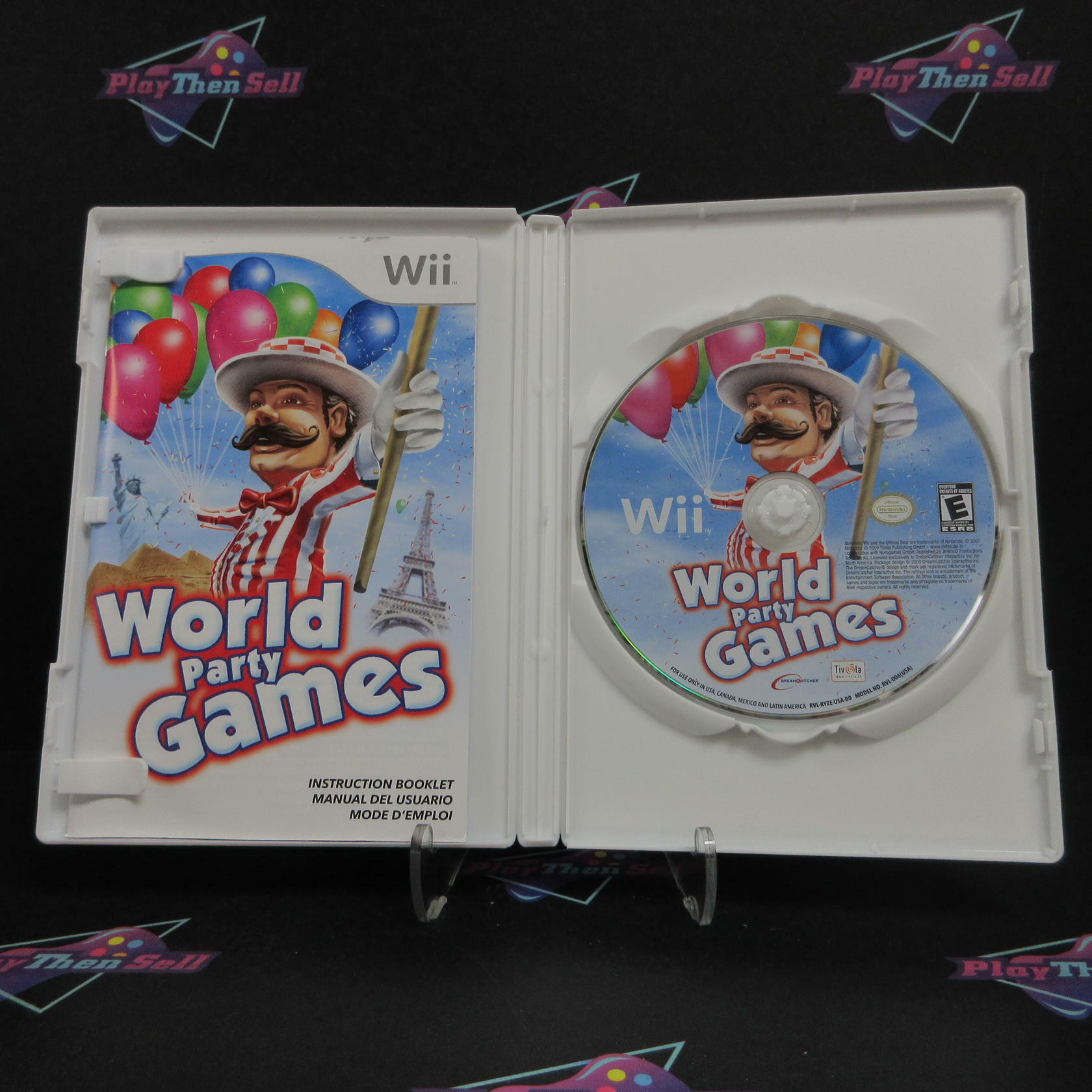 World Party Games Nintendo Wii Complete - Excellent