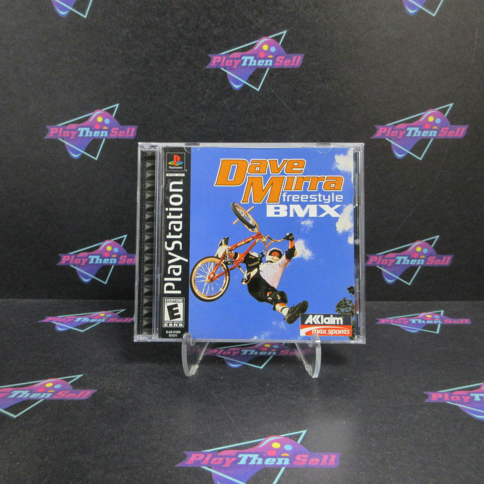 Dave Mirra Freestyle BMX PS1 PlayStation 1 + Reg Card Complete - Excellent