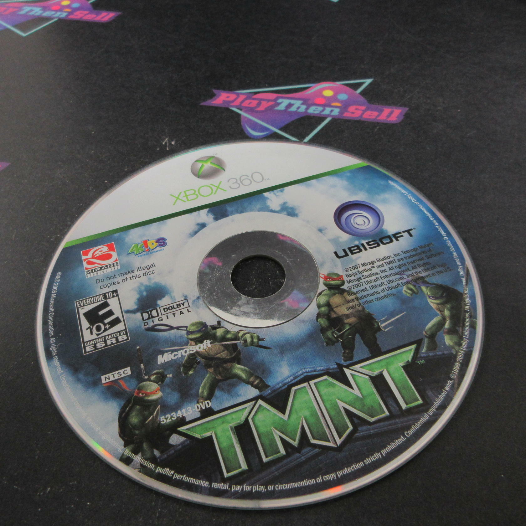 TMNT Xbox 360 AD/DD Complete CIB - Very Good